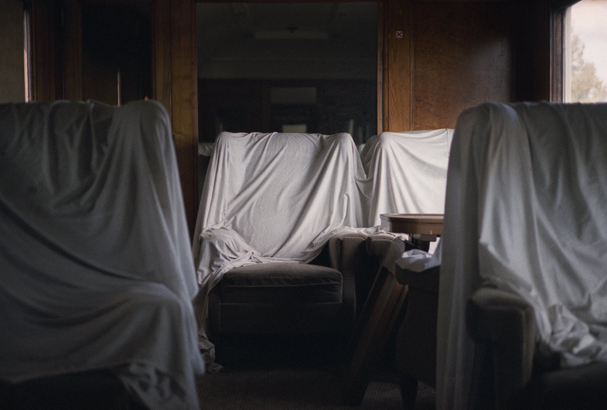 The original wood-panelled carriages are from the 1920s and 30s