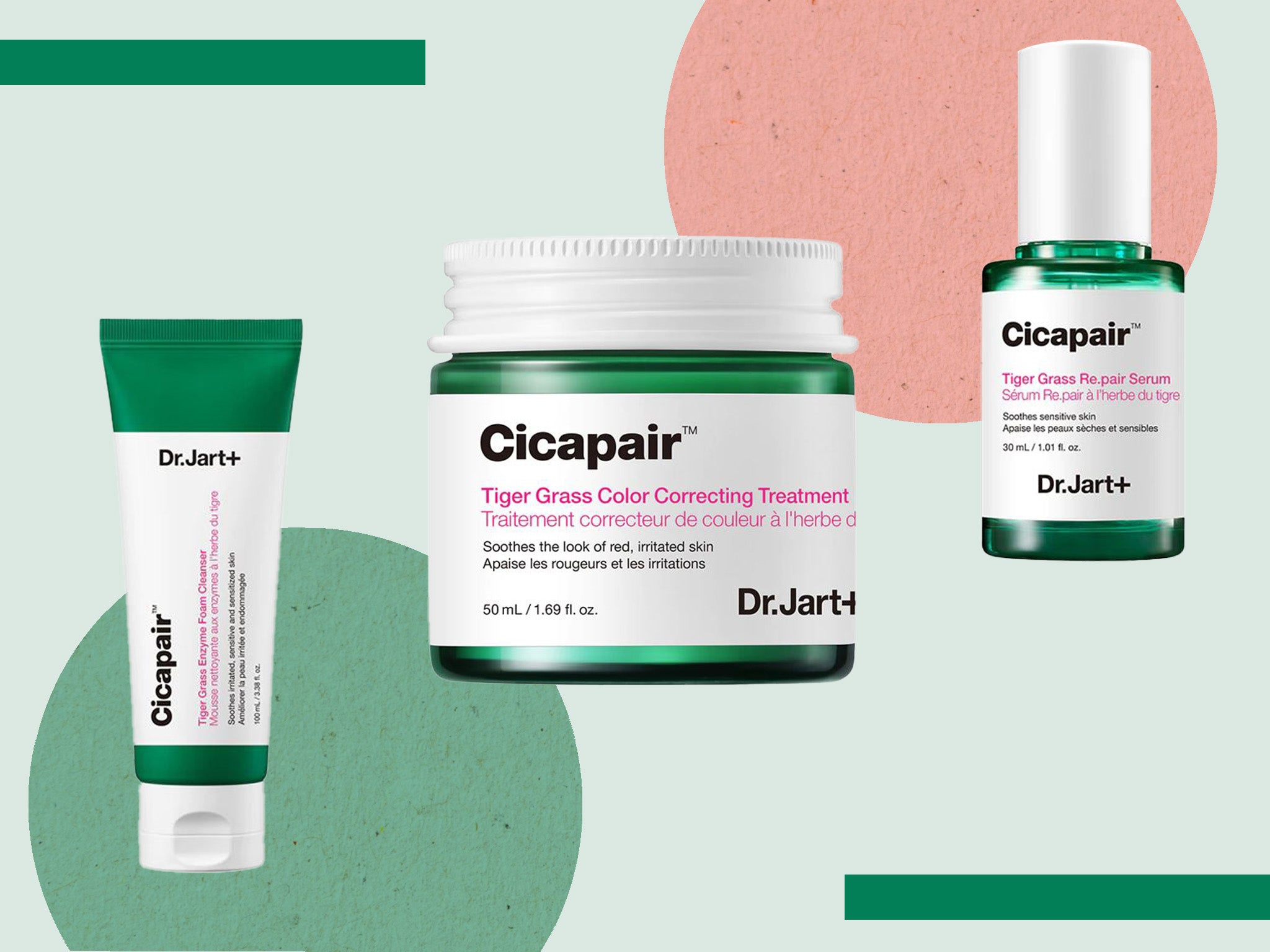 There’s three main ranges – ceramidin, cicapair and the new pore remedy line