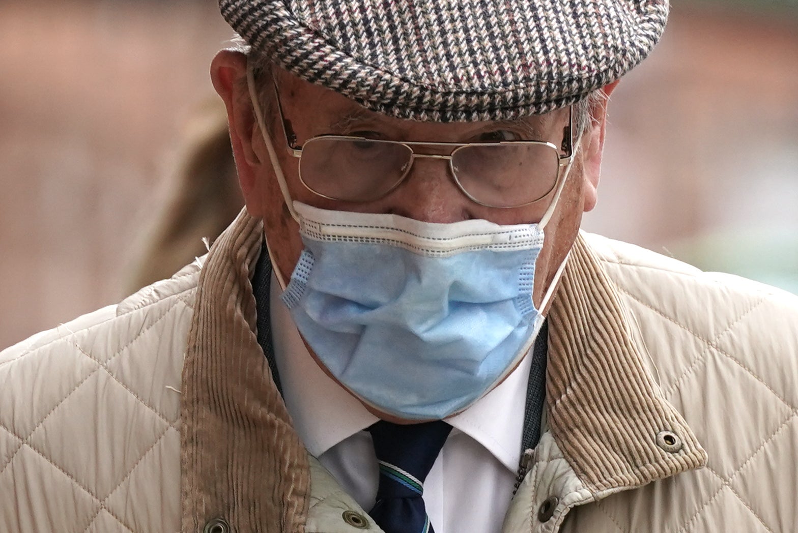 David Venables, 89, arrives at Worcester Crown Court (Jacob King/PA)