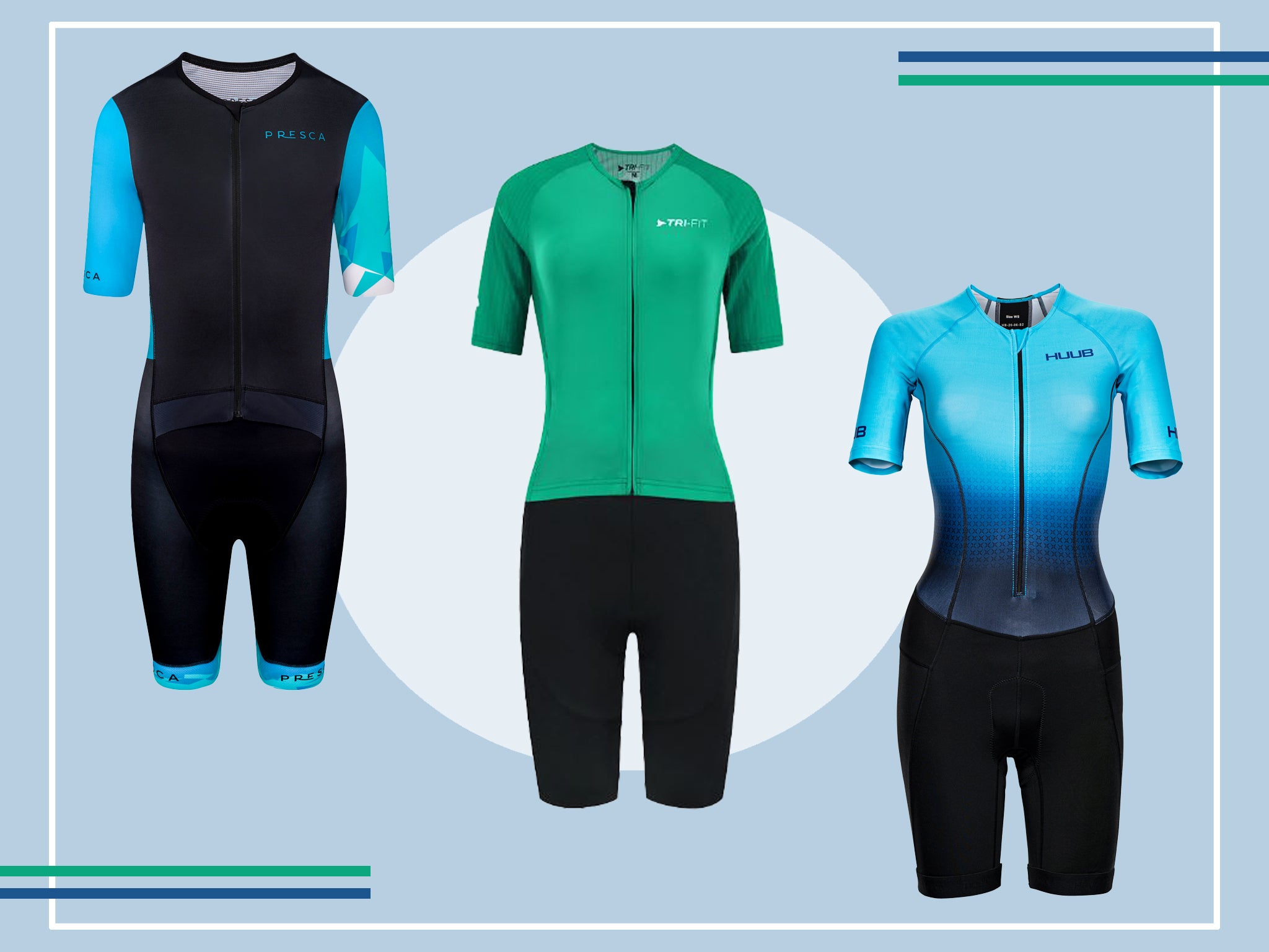 Comfort across each disciplines is key – as well as aerodynamic materials, bum padding and pockets for fuel