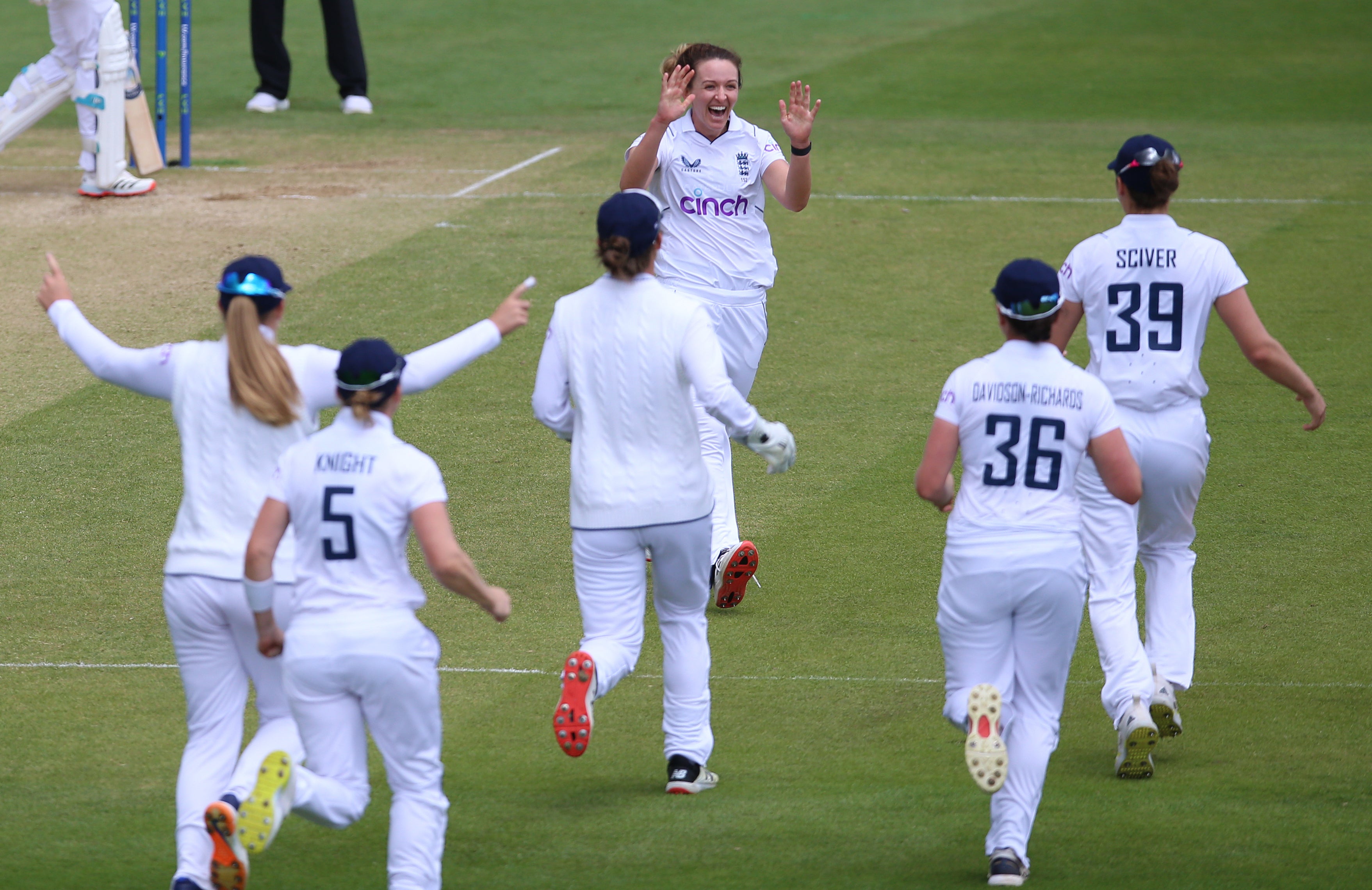 England were left frustrated by the weather (Nigel French/PA)