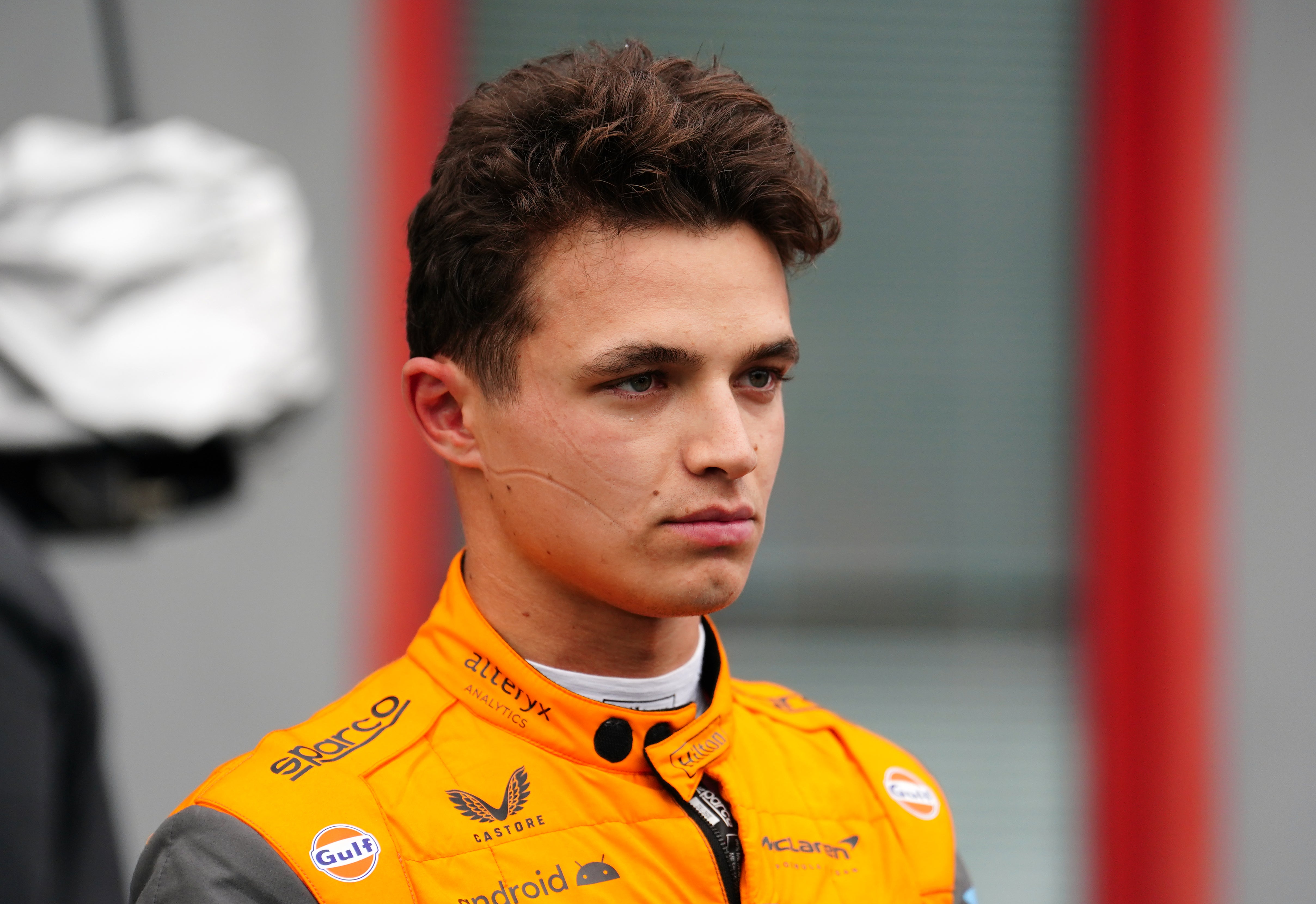 Lando Norris says he has been subjected to death threats (David Davies/PA)