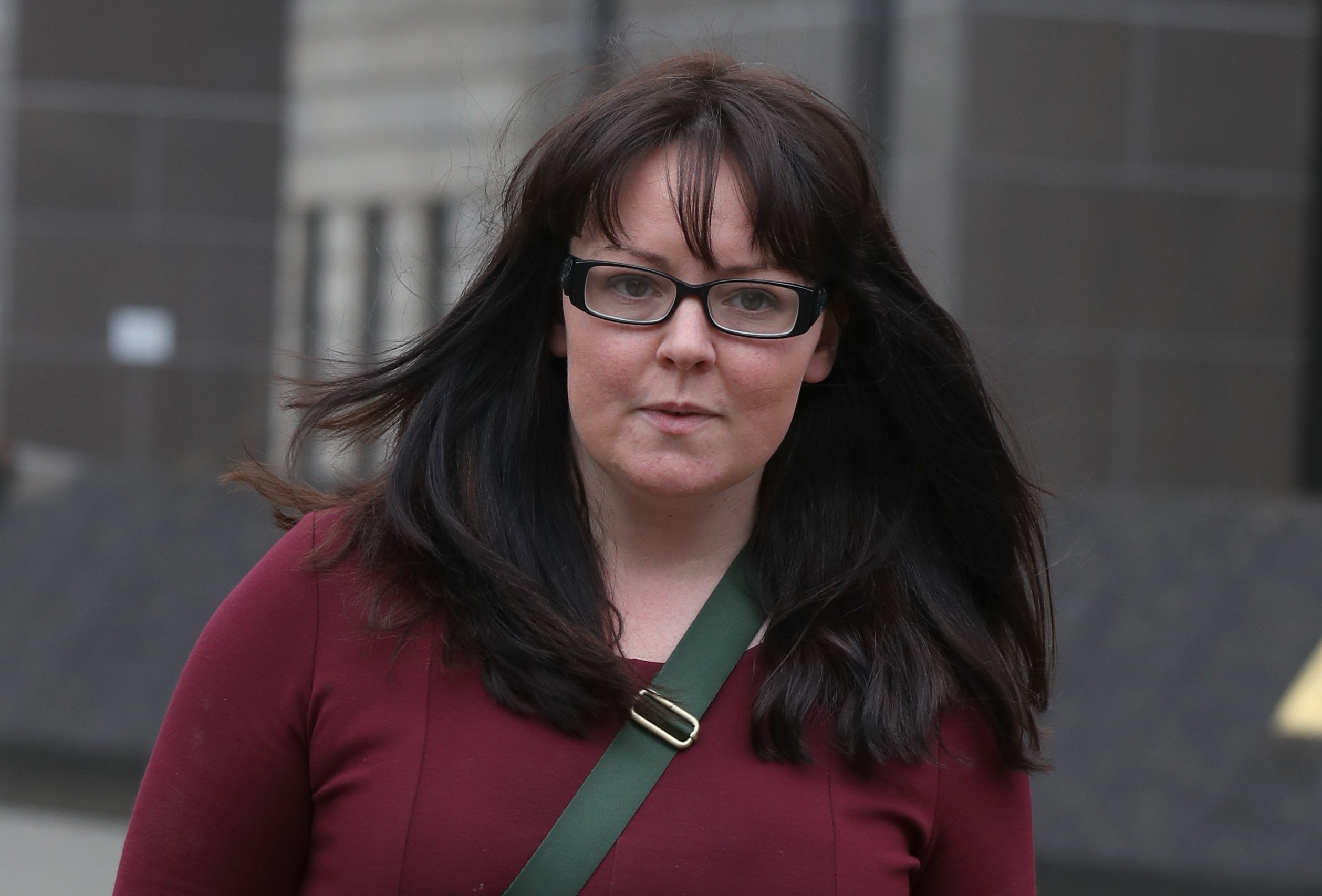 Former SNP MP Natalie McGarry is being sentenced for embezzling thousands (Andrew Milligan/PA)