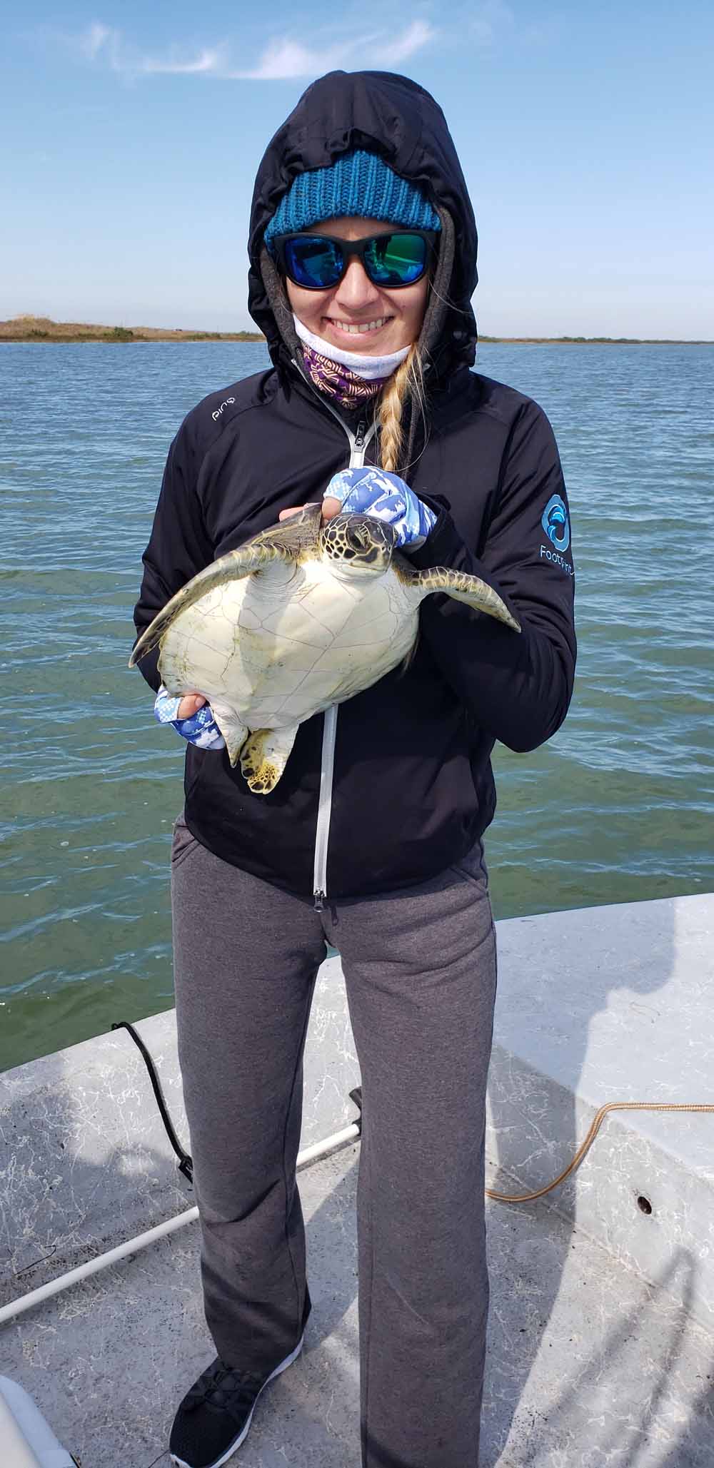 Christine has been saving sea turtles for 16 years. (Collect/PA Real Life)