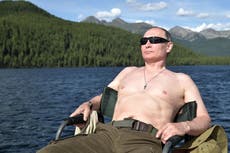 Western leaders, including Boris Johnson, would look ‘disgusting’ topless, says Putin