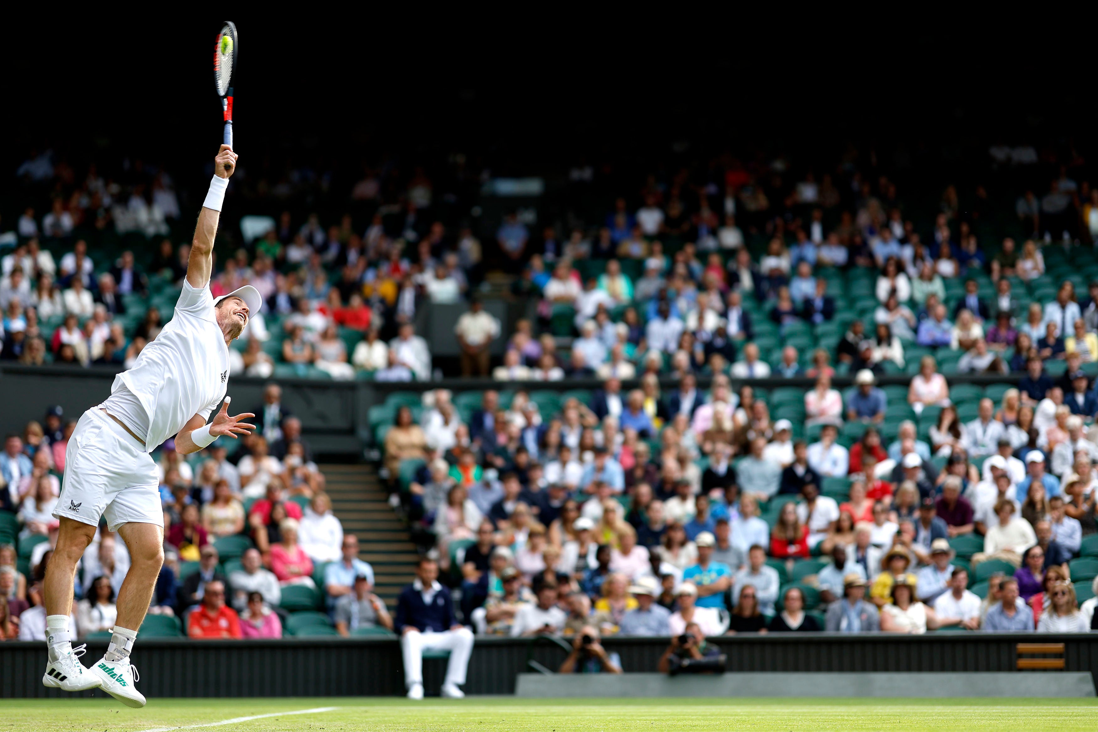 Empty seats have been a common theme on Centre Court this week