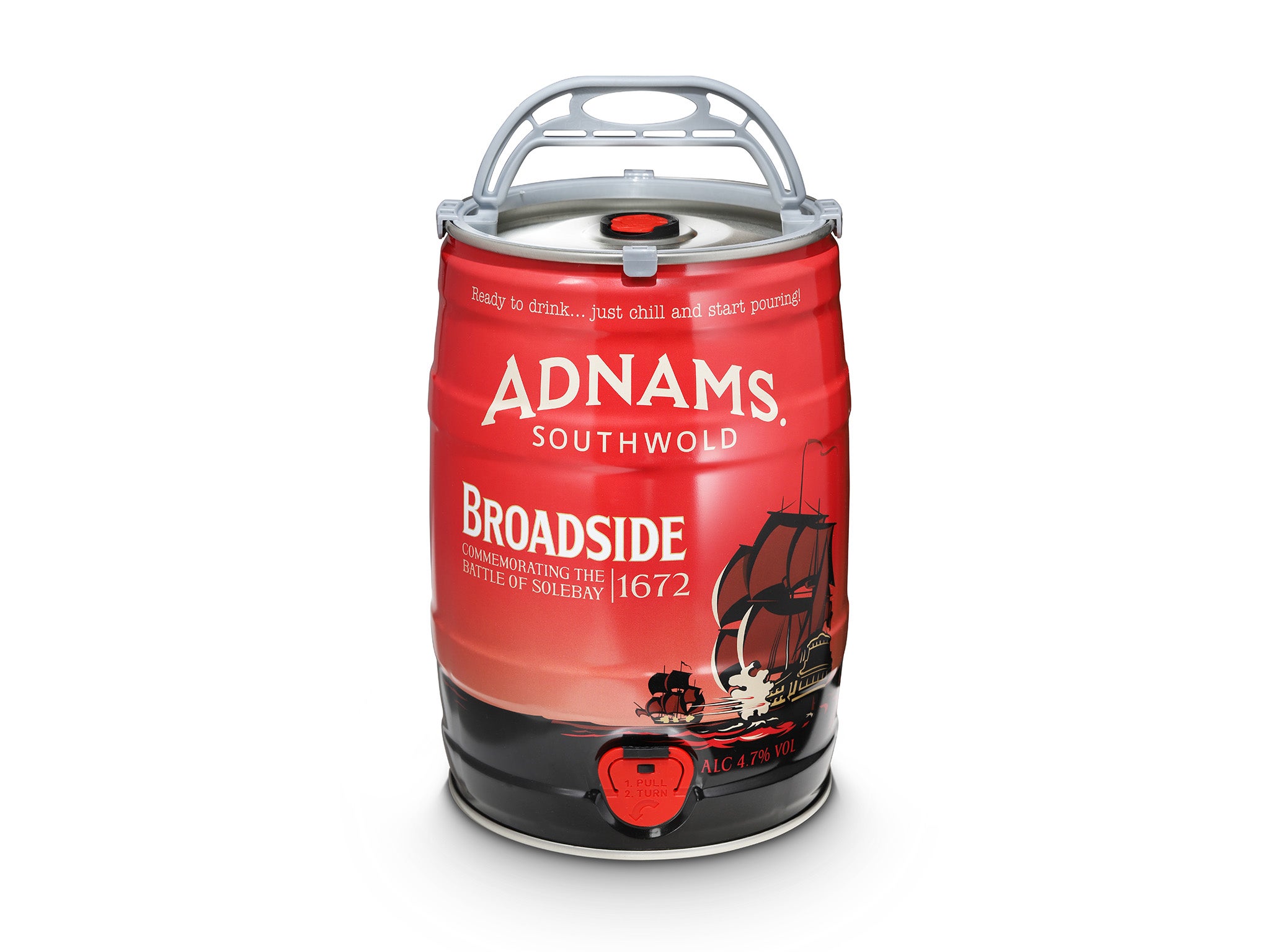 Adnams ease up IPA mini keg