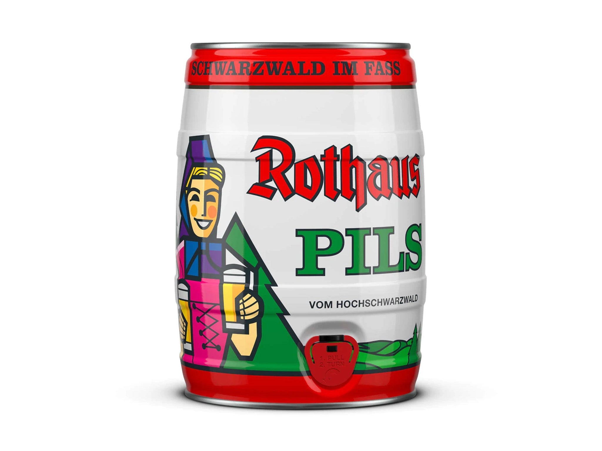 Rothaus pilsner mini keg