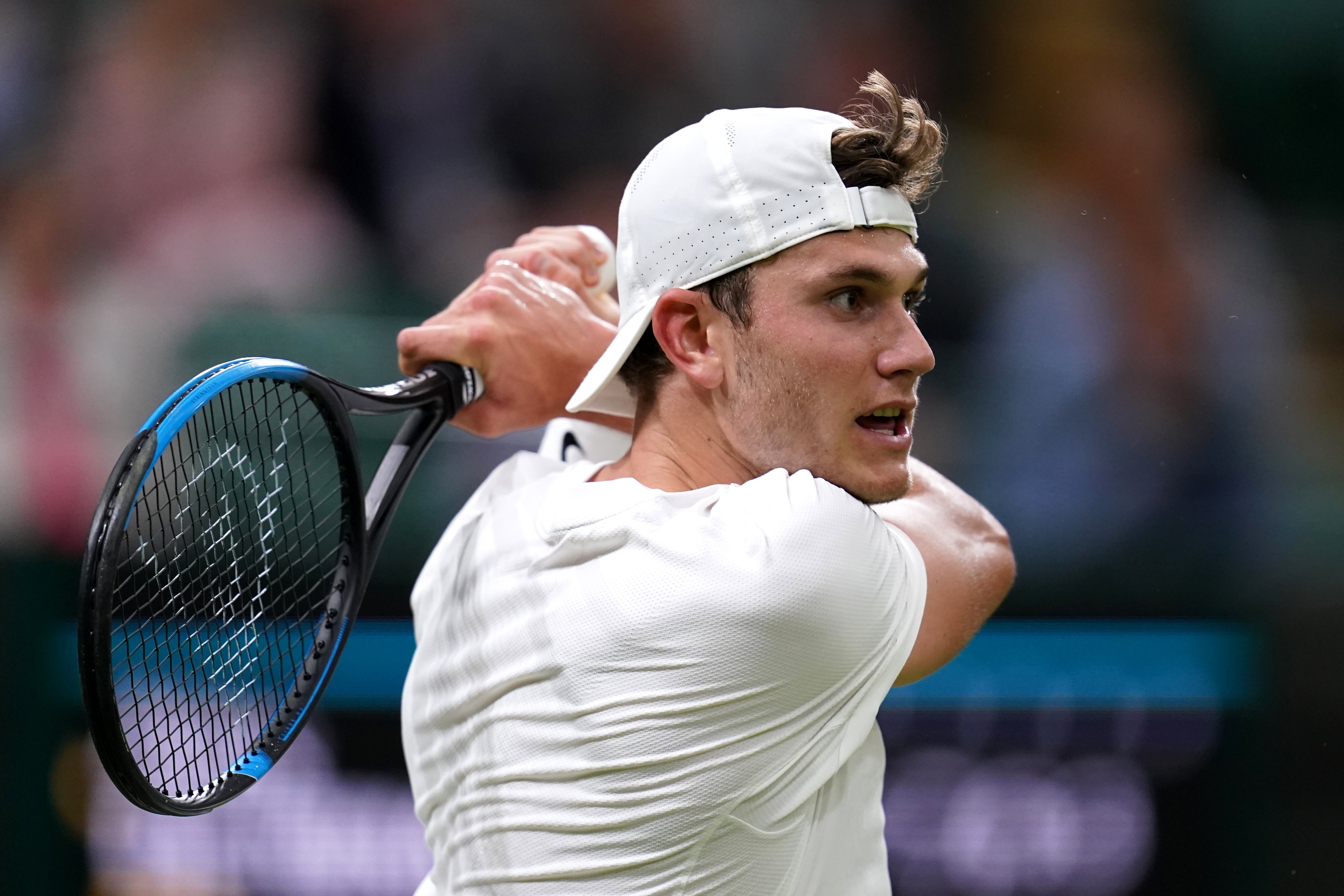 Jack Draper was beaten by Alex De Minaur (John Walton/PA)