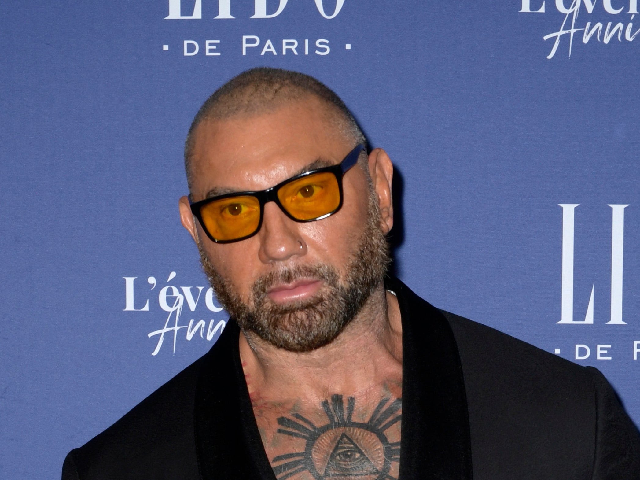 Dave Bautista photographed in 2021