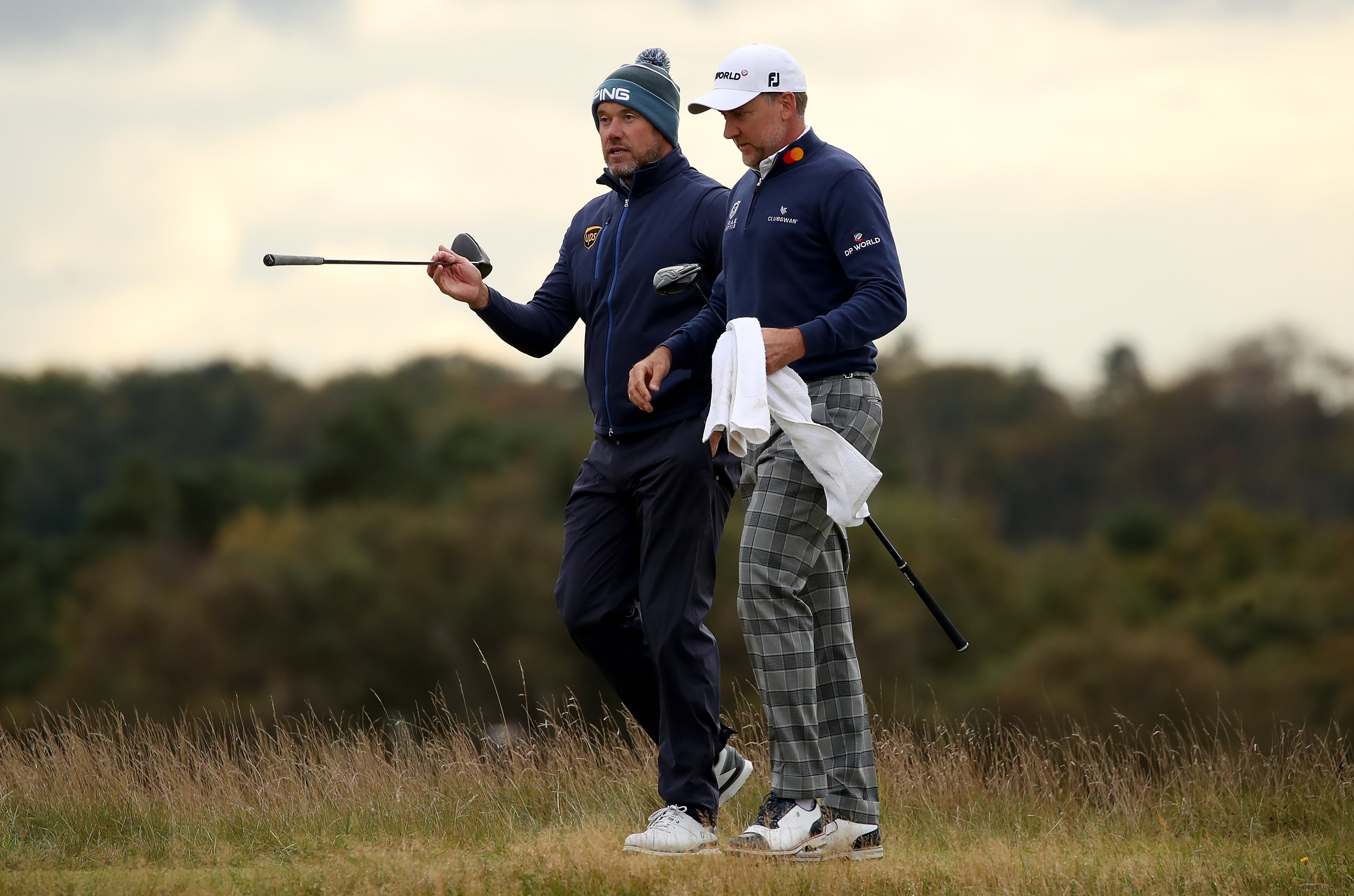 DP World Tour members Lee Westwood and Ian Poulter were each fined £100,000 and banned from next week’s Genesis Scottish Open (Jane Barlow/PA Images).