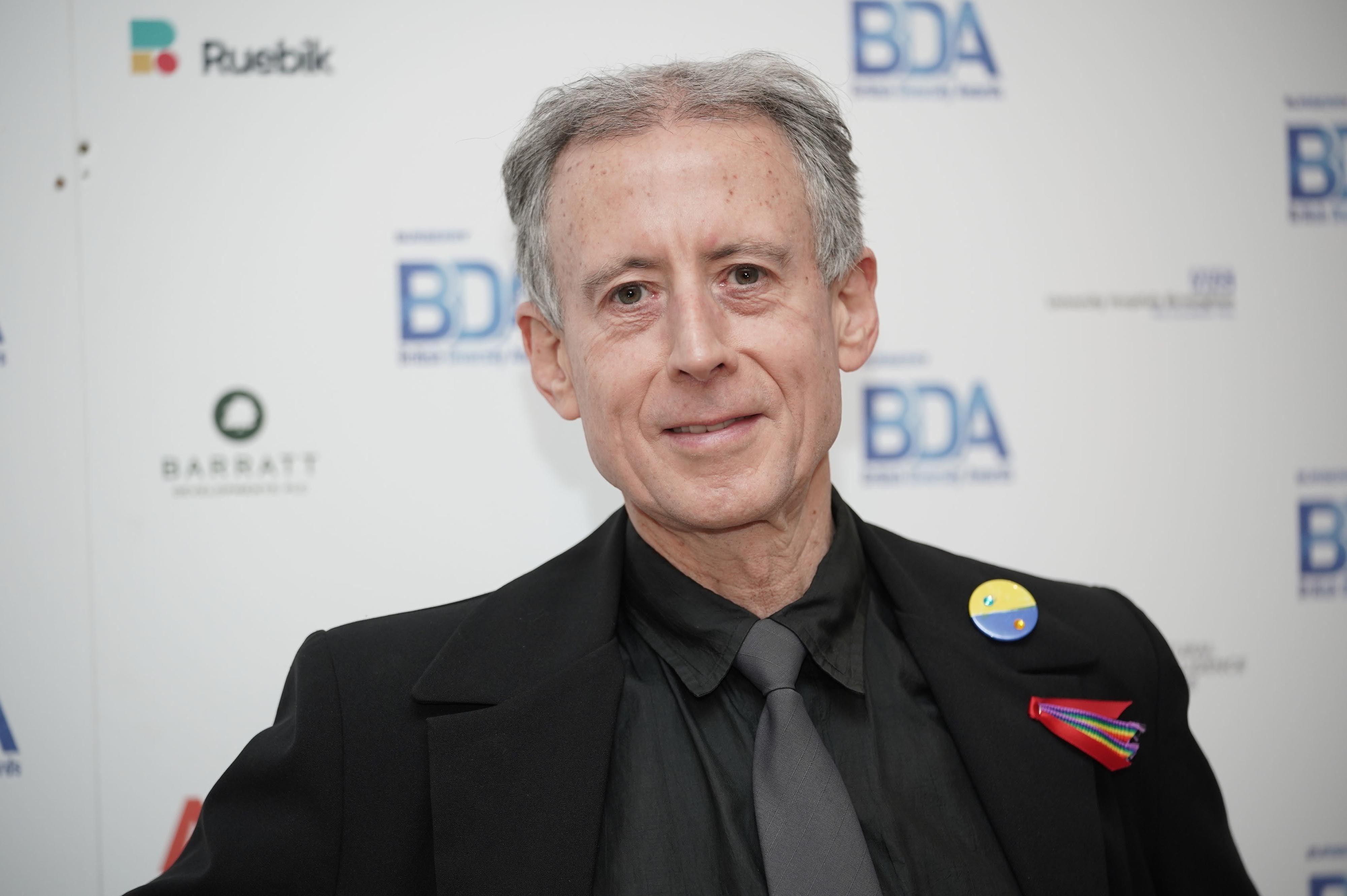 Mr Tatchell was one of around 20 veterans of the 1972 march who gathered in London to retrace the exact route of 50 years ago (Yui Mok/PA)