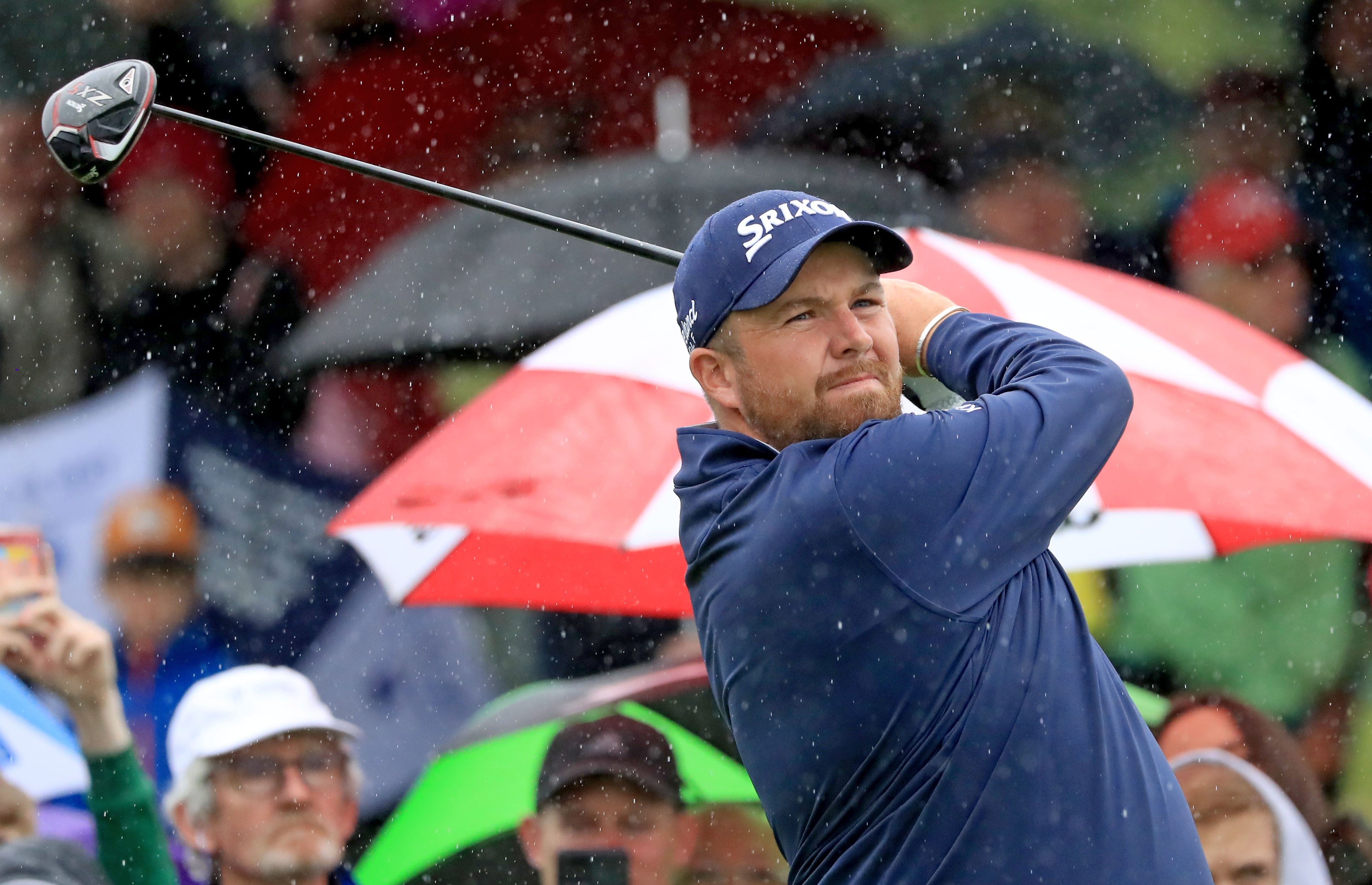 Shane Lowry birdied his last four holes to make the cut in the Horizon Irish Open at Mount Juliet (Donall Farmer/PA)