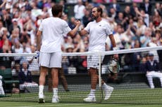 Wimbledon LIVE: Cameron Norrie joins Heather Watson in fourth round after impressive Novak Djokovic win