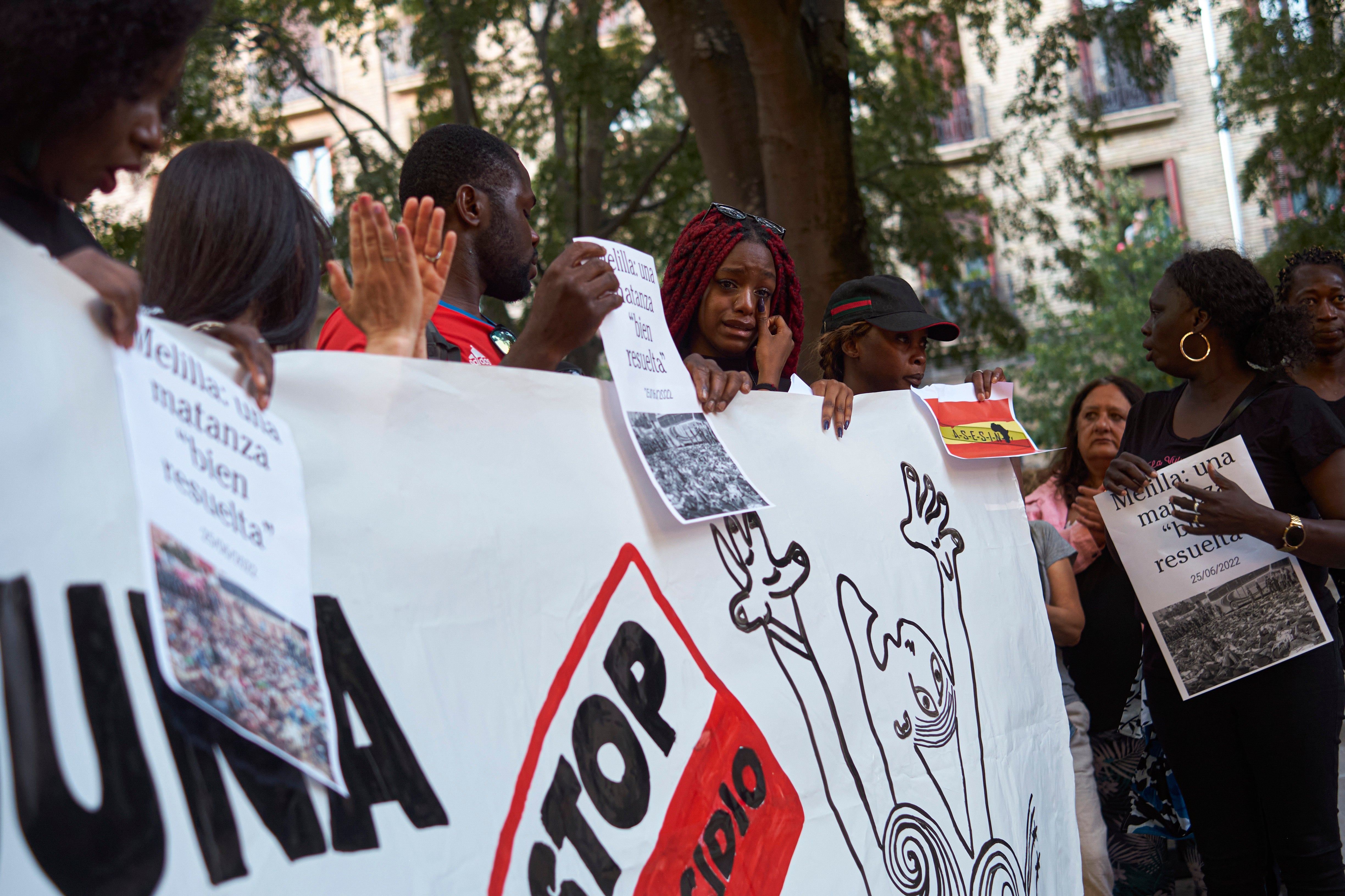 Spain Morocco Migrants