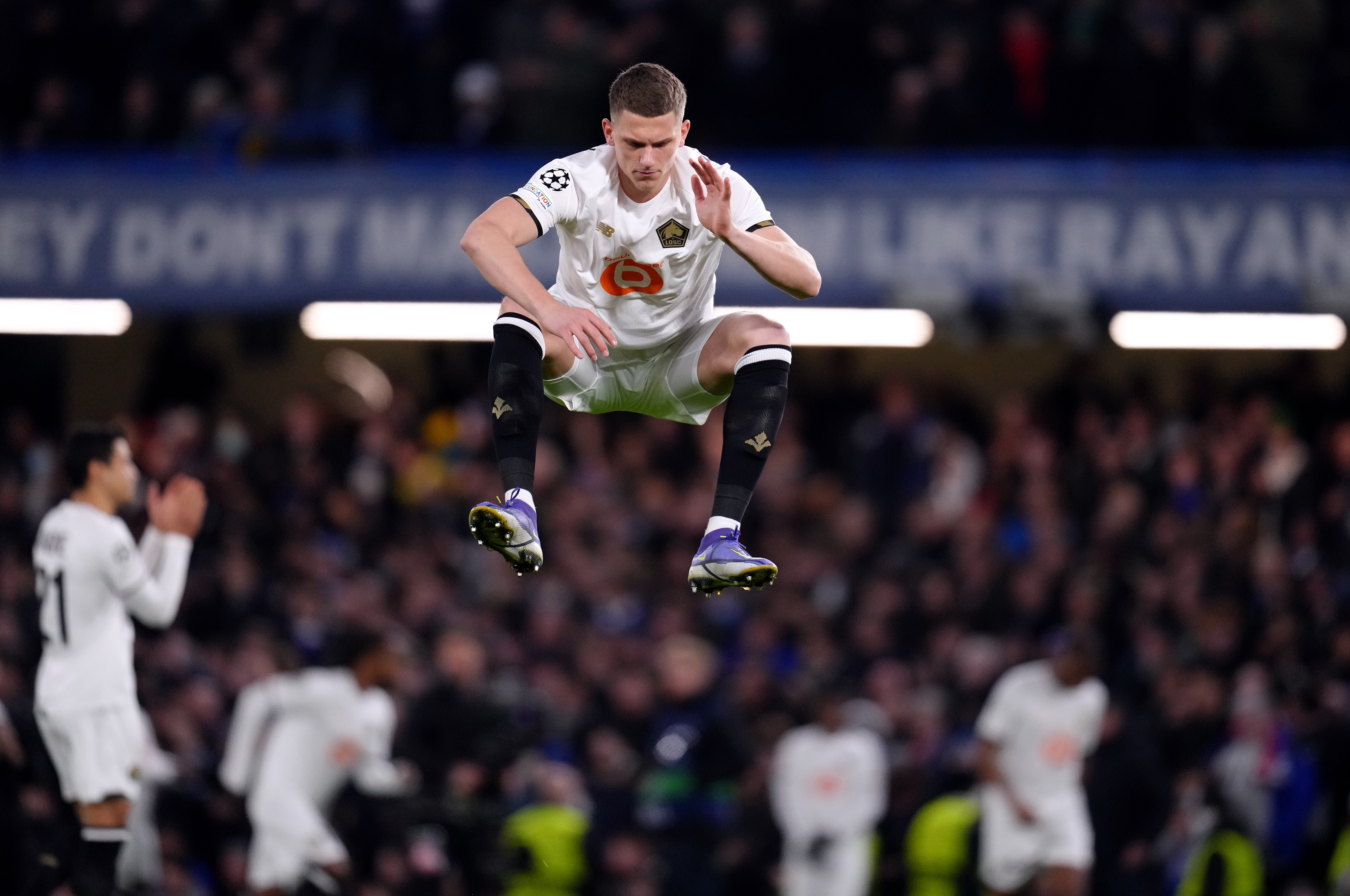 Sven Botman has completed his move to Newcastle (John Walton/PA)