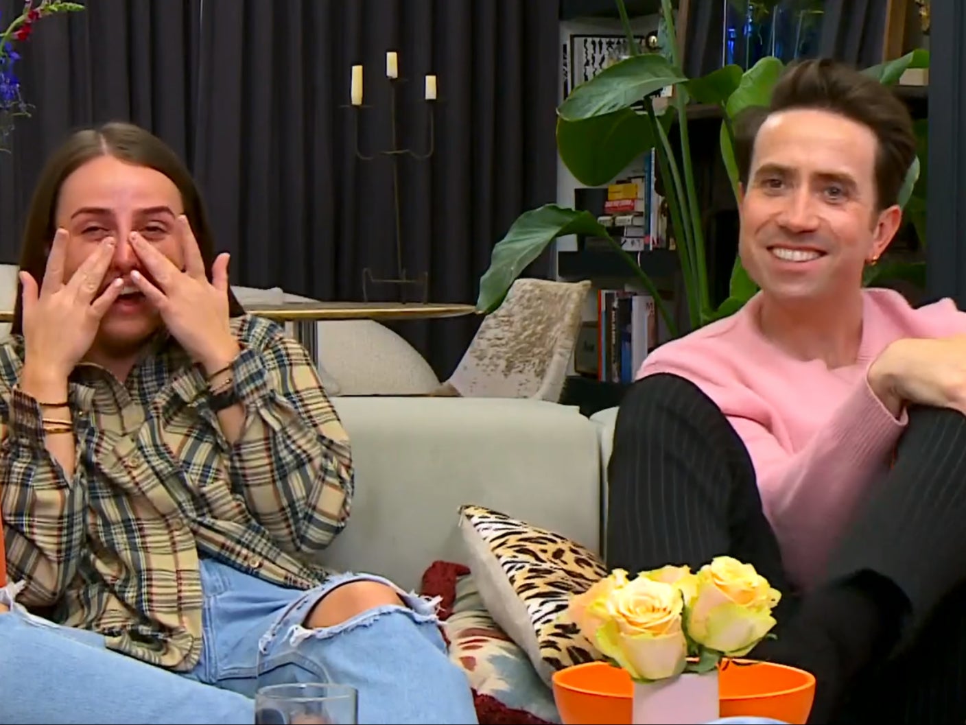 Nick Grimshaw’s niece Liv cried watching the scene