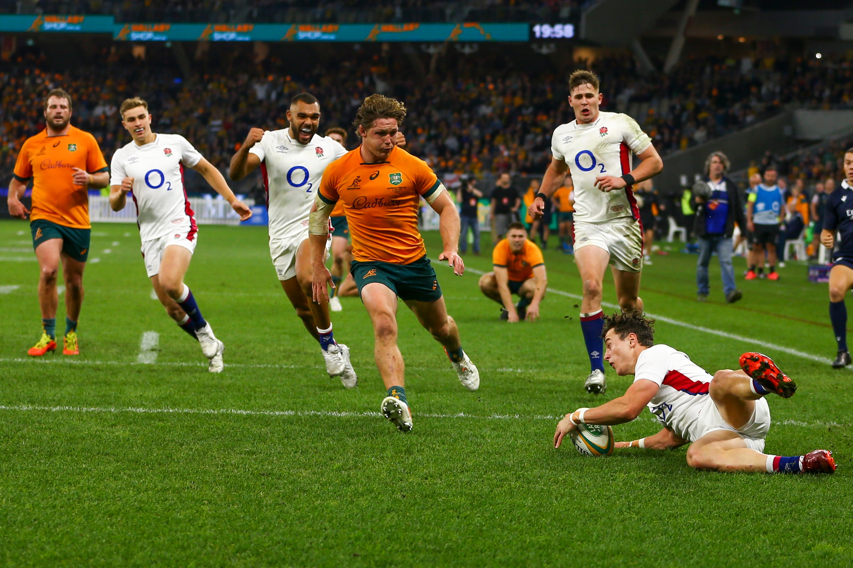 Henry Arundell scored a superb try (Gary Day/AP)