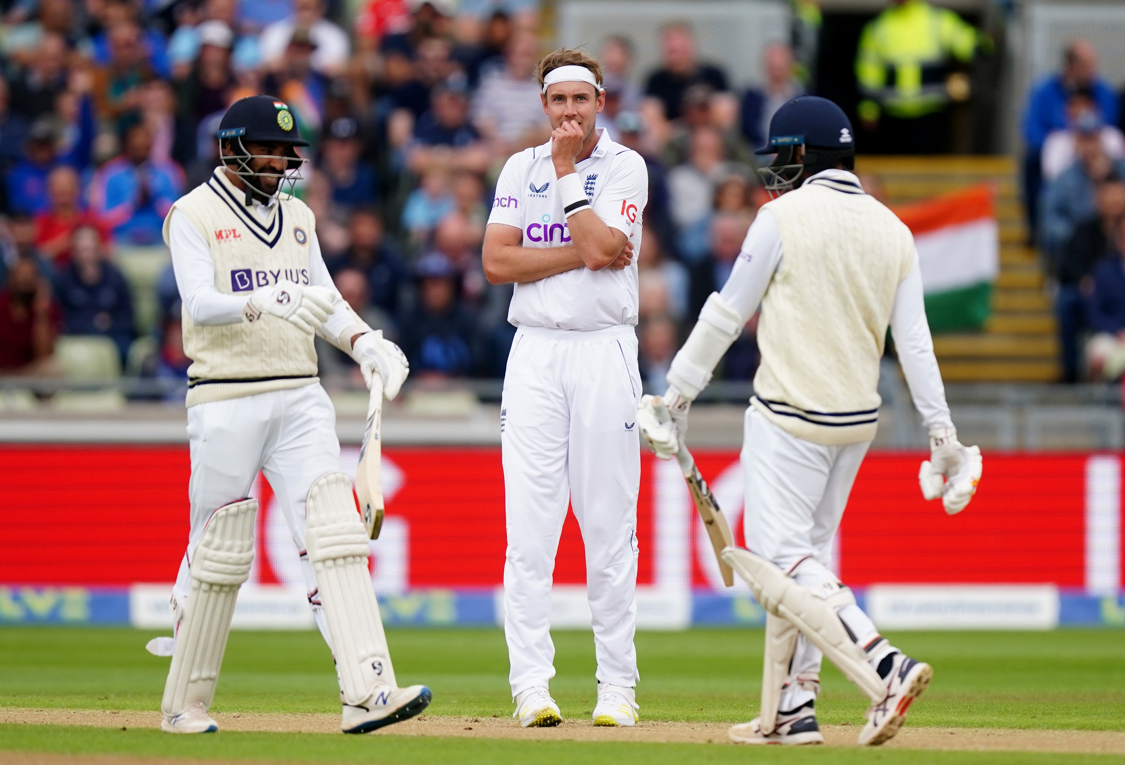 Stuart Broad broke an unwelcome record on Saturday (Mike Egerton/PA)