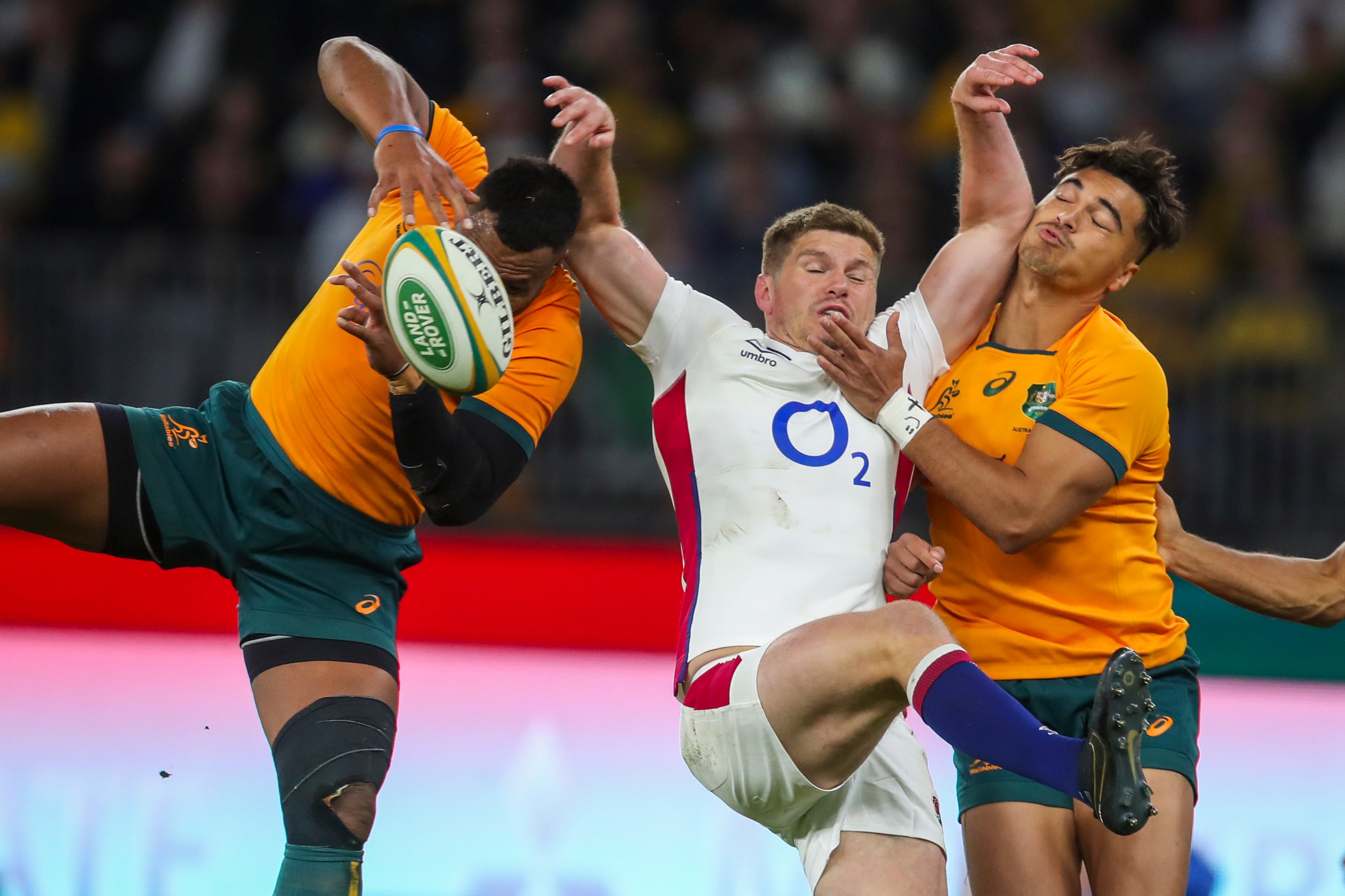 Samu Kerevi (left) was named man of the match (Gary Day/AP)