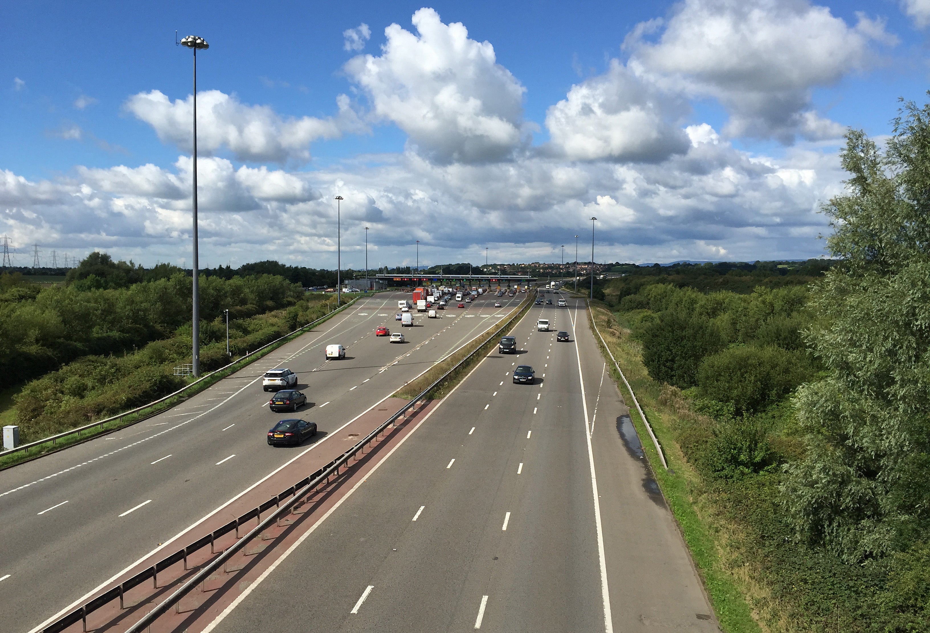 Traffic is expected to be disrupted on the M4 amid protests over fuel duty (Benjamin Wright/PA)