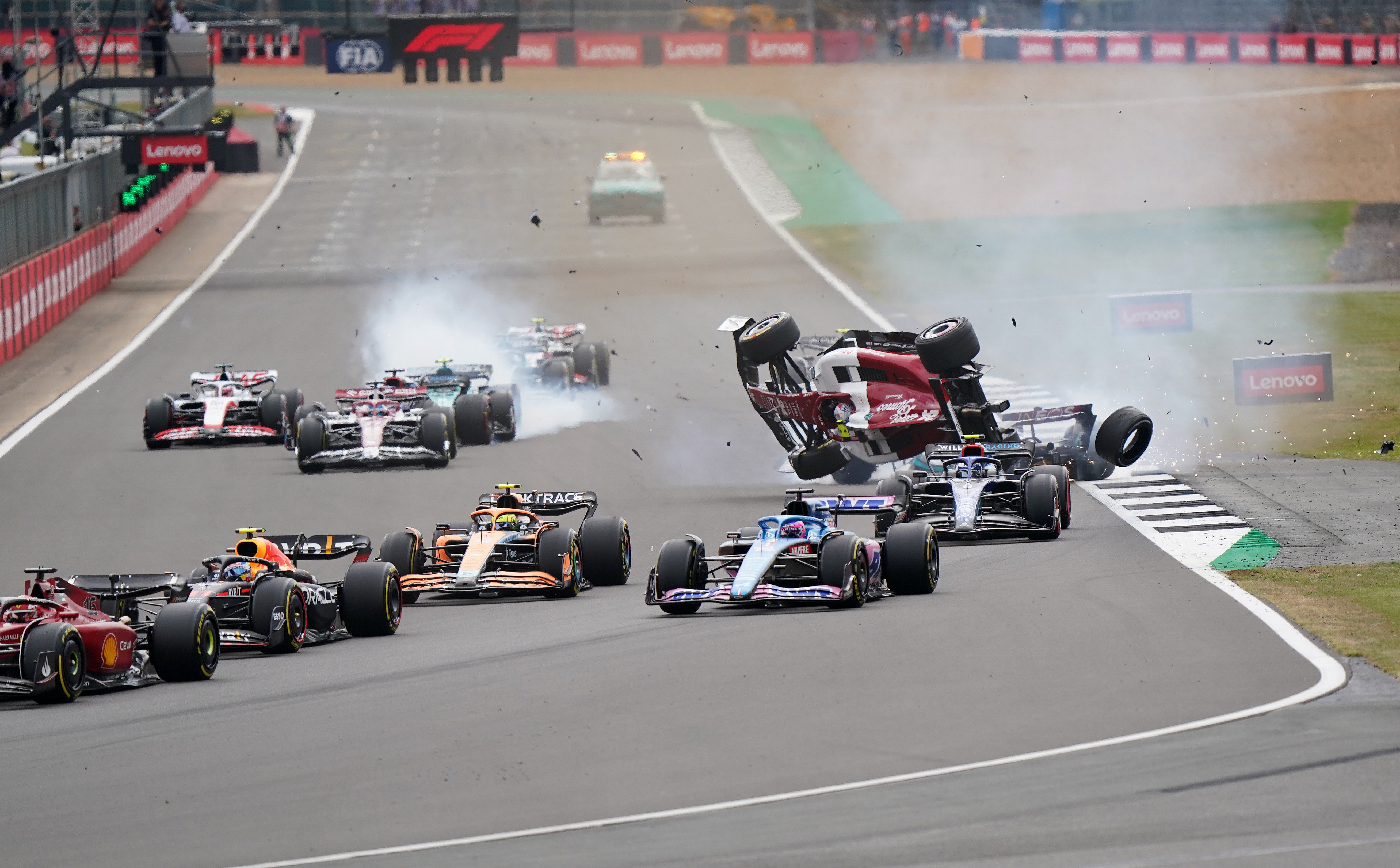 What is the ‘halo’ safety device that saved Zhou Guanyu at British Grand Prix?