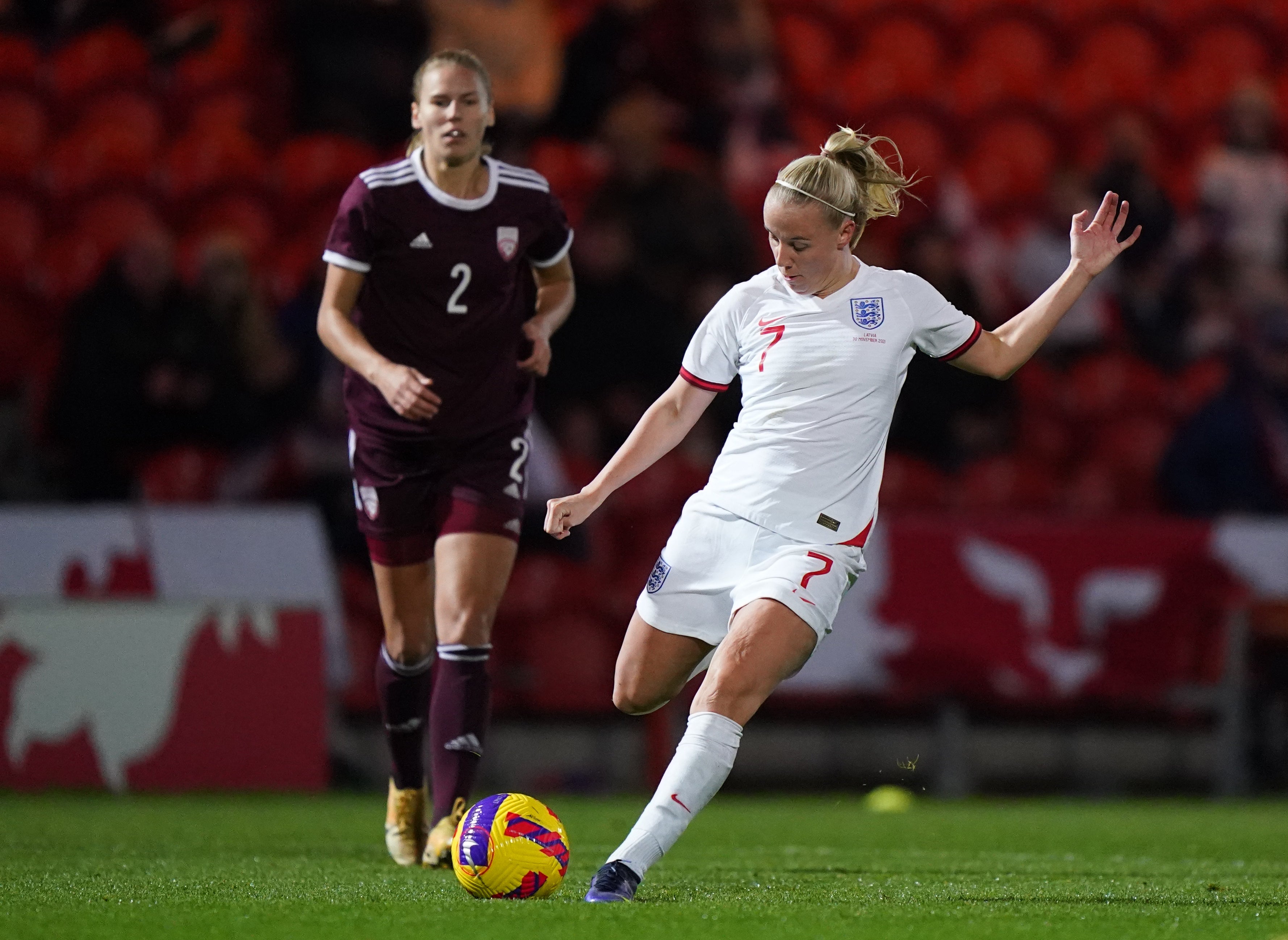 Mead has scored 14 goals for England since the start of 2021-22 (Tim Goode/PA).