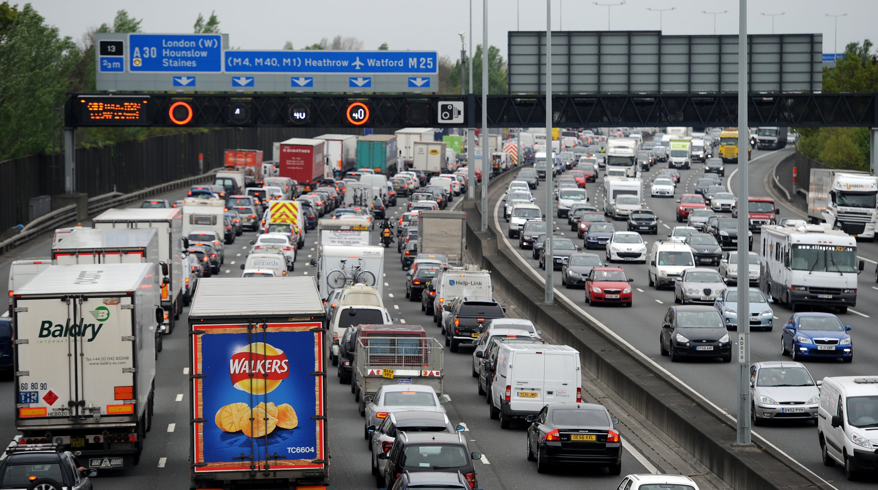 Police urge drivers to stay at home as fuel price protests to block major roads across UK