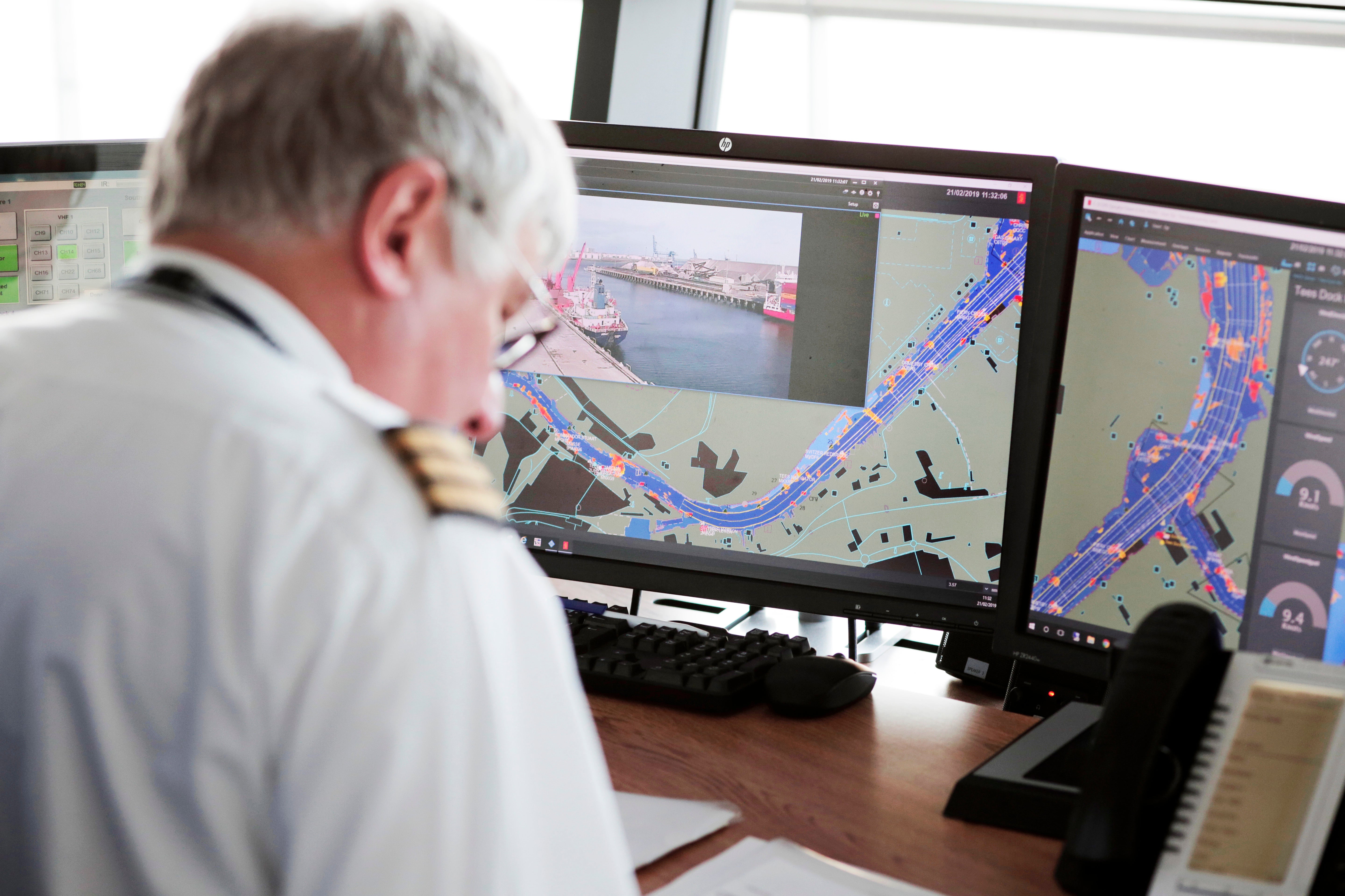 The Harbour Office of PD Ports, which runs commercial operations on the Tees