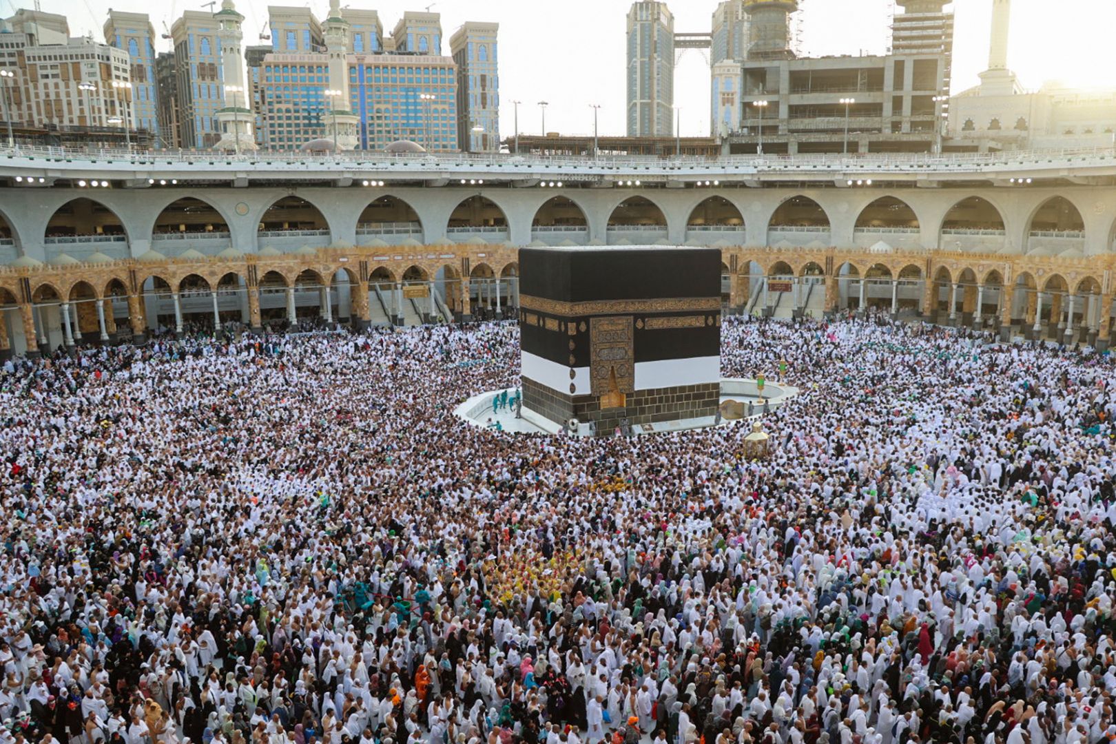 Muslims from around the world descend upon Makkah, where lies the majestic Holy Kaaba, inside the city’s central mosque, Masjid al-Haram