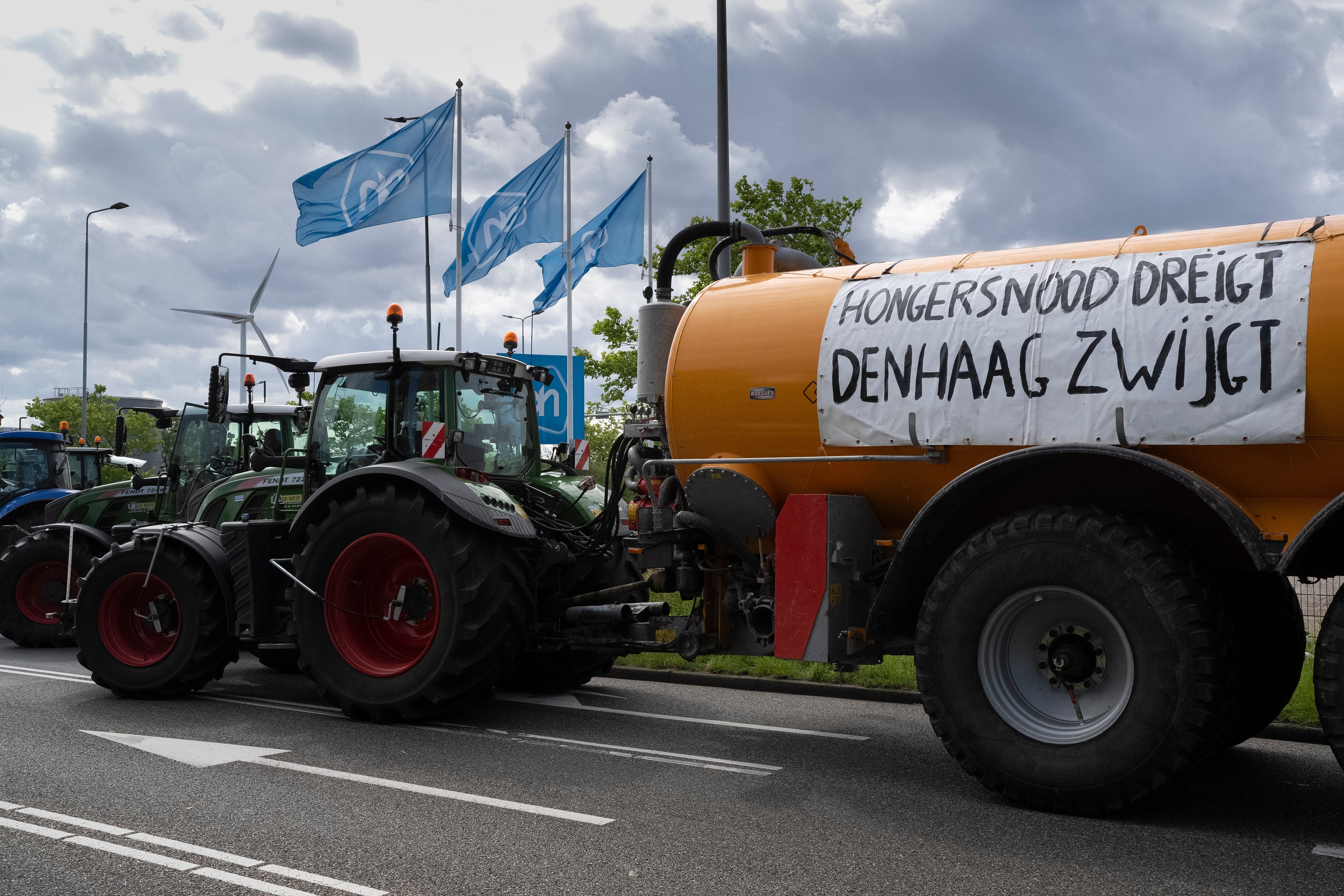 Netherlands Farmers Protests
