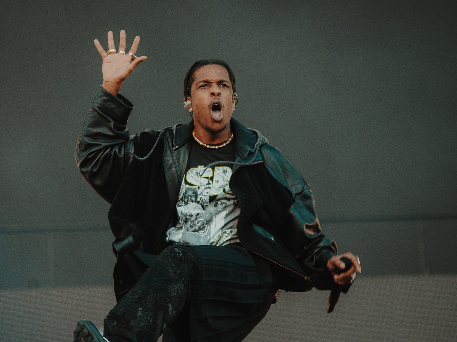 ASAP Rocky at Wireless