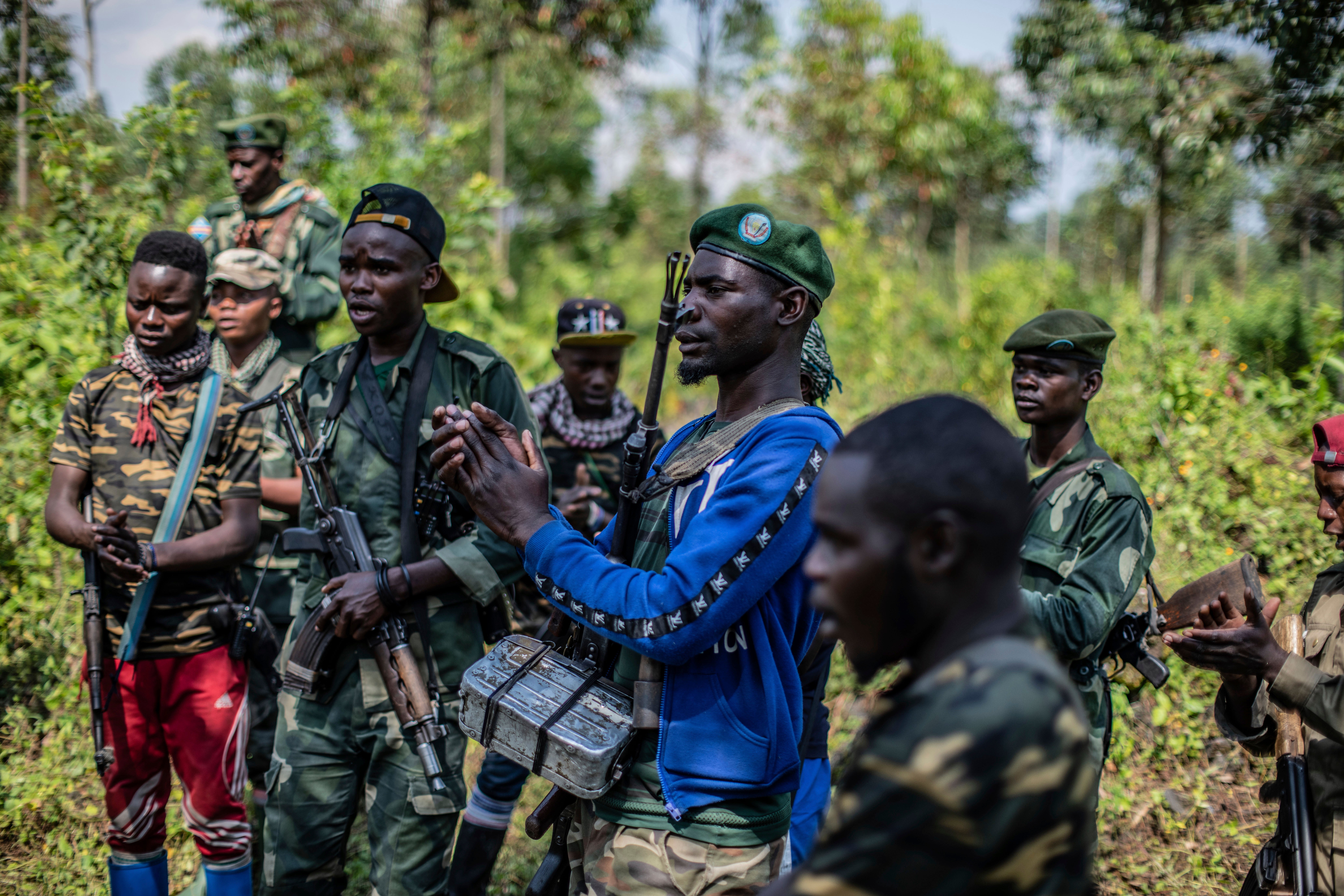 Congo Rebel Fighting