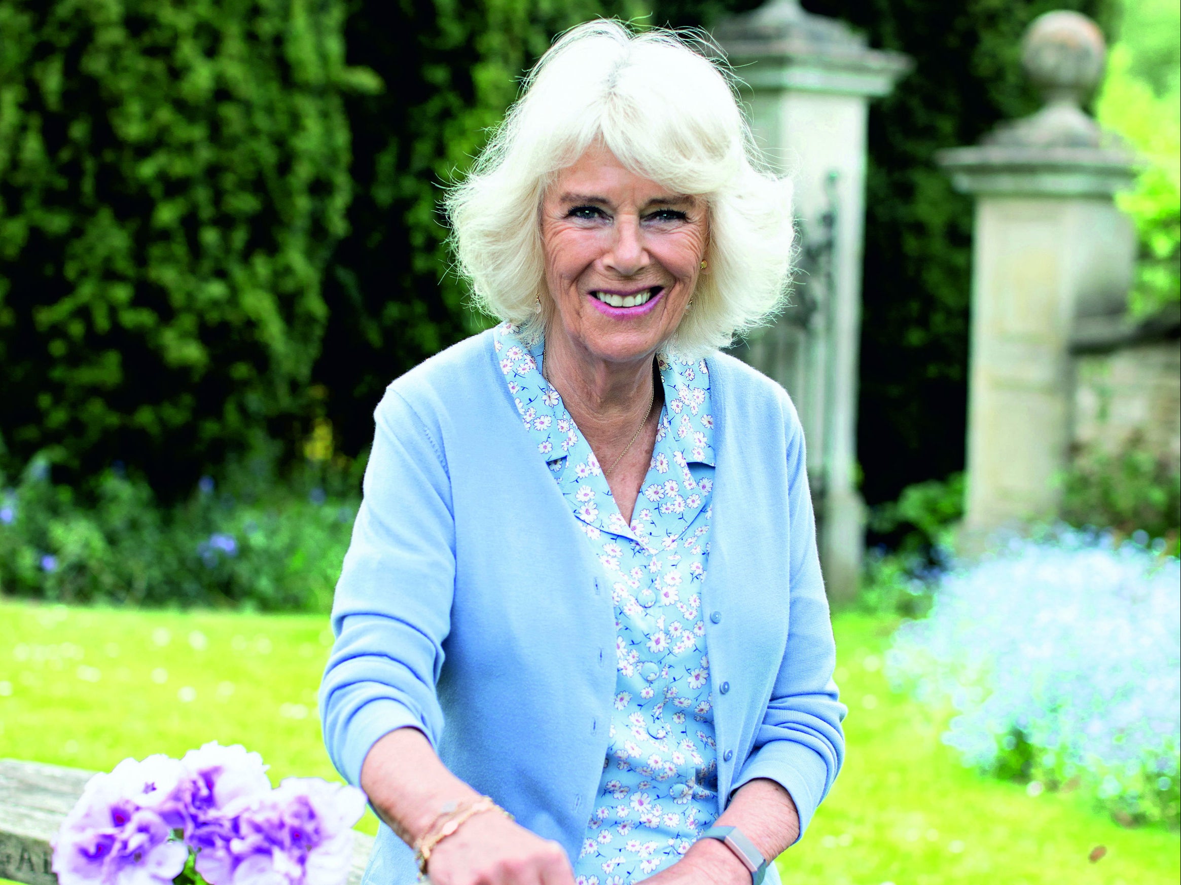 Handout photo issued by Future Plc of a portrait of the Duchess of Cornwall taken by the Duchess of Cambridge, at Raymill in Wiltshire, for a special royal edition of Country Life magazine