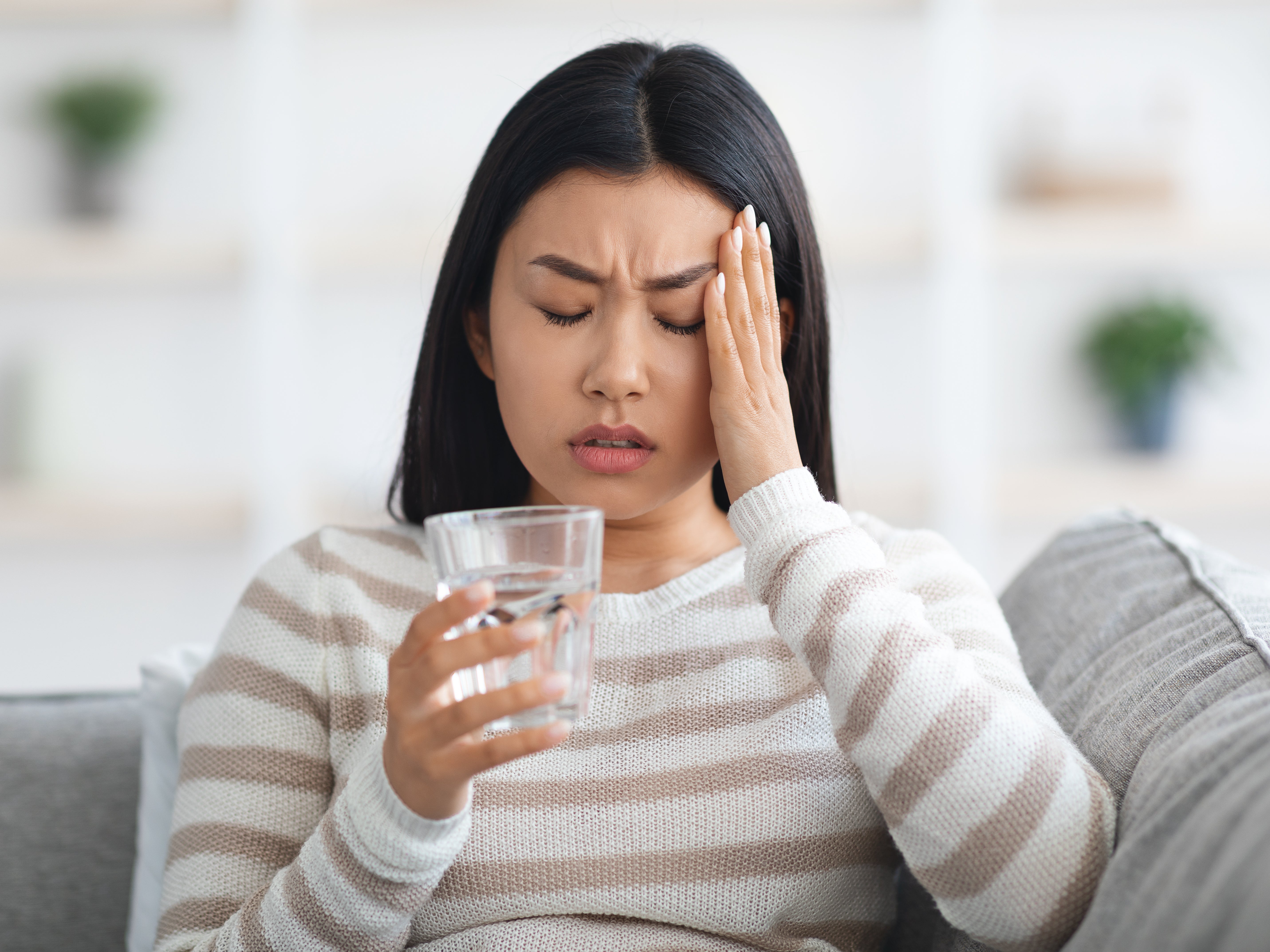 Migraine symptoms can include intense headaches, loss of or changes to the senses, and difficulty leading day-to-day life.