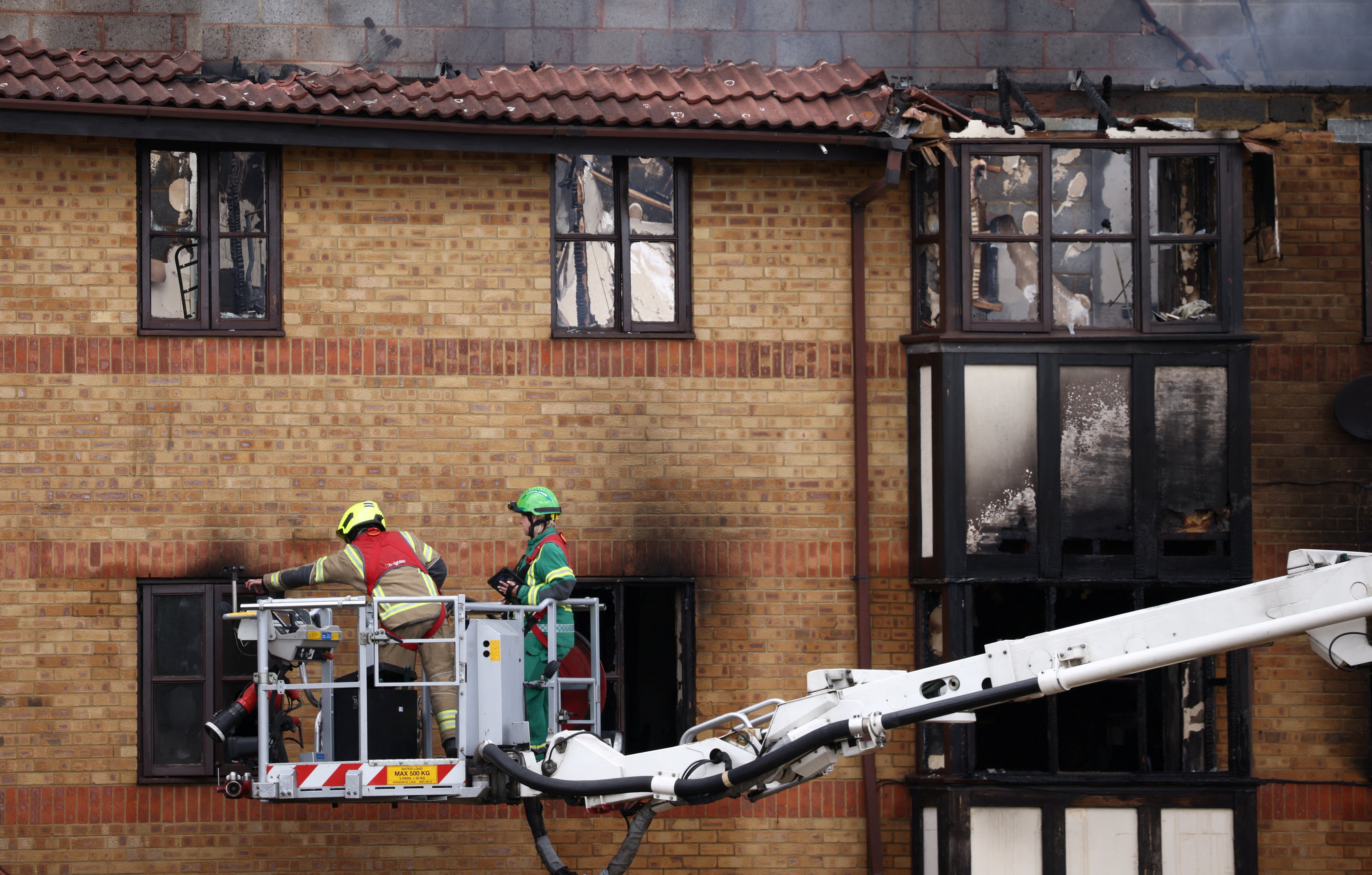 Nearby Shackleton Primary School was also evacuated as a result of the blaze