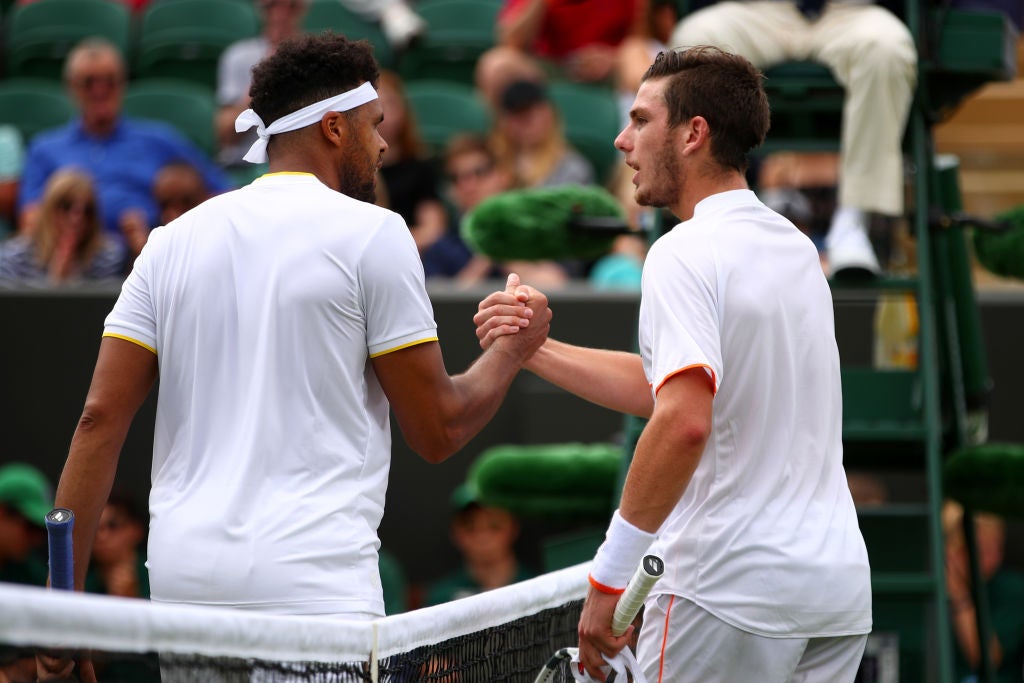 A 21-year-old Norrie was beaten in straight sets by Jo-Wilfried Tsonga on his Wimbledon debut in 2017