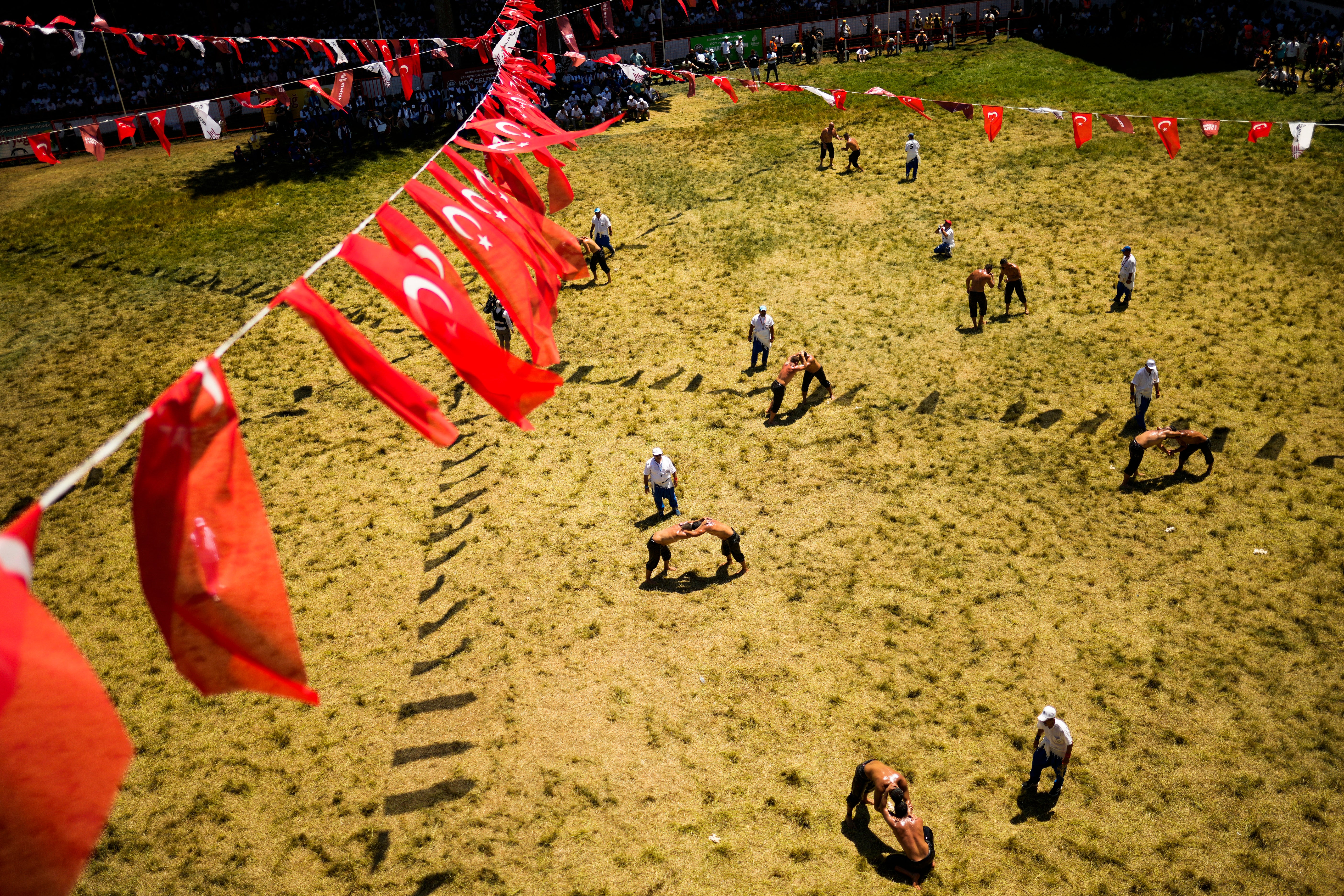 Turkey Oil Wrestling Photo Gallery