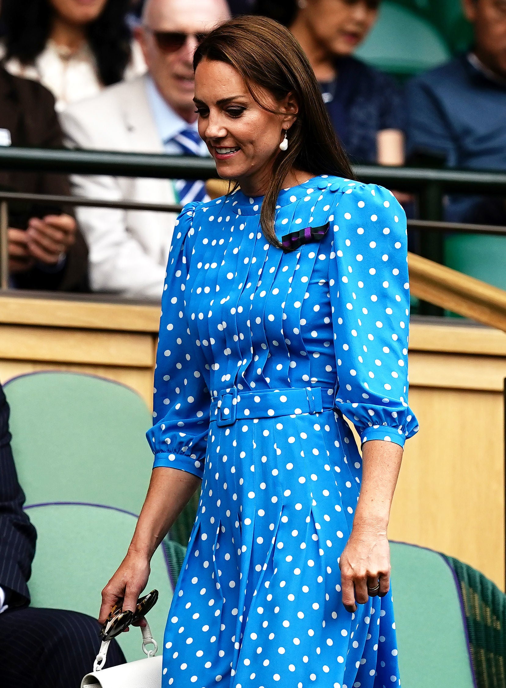 Kate Middleton in the Royal Box on Tuesday