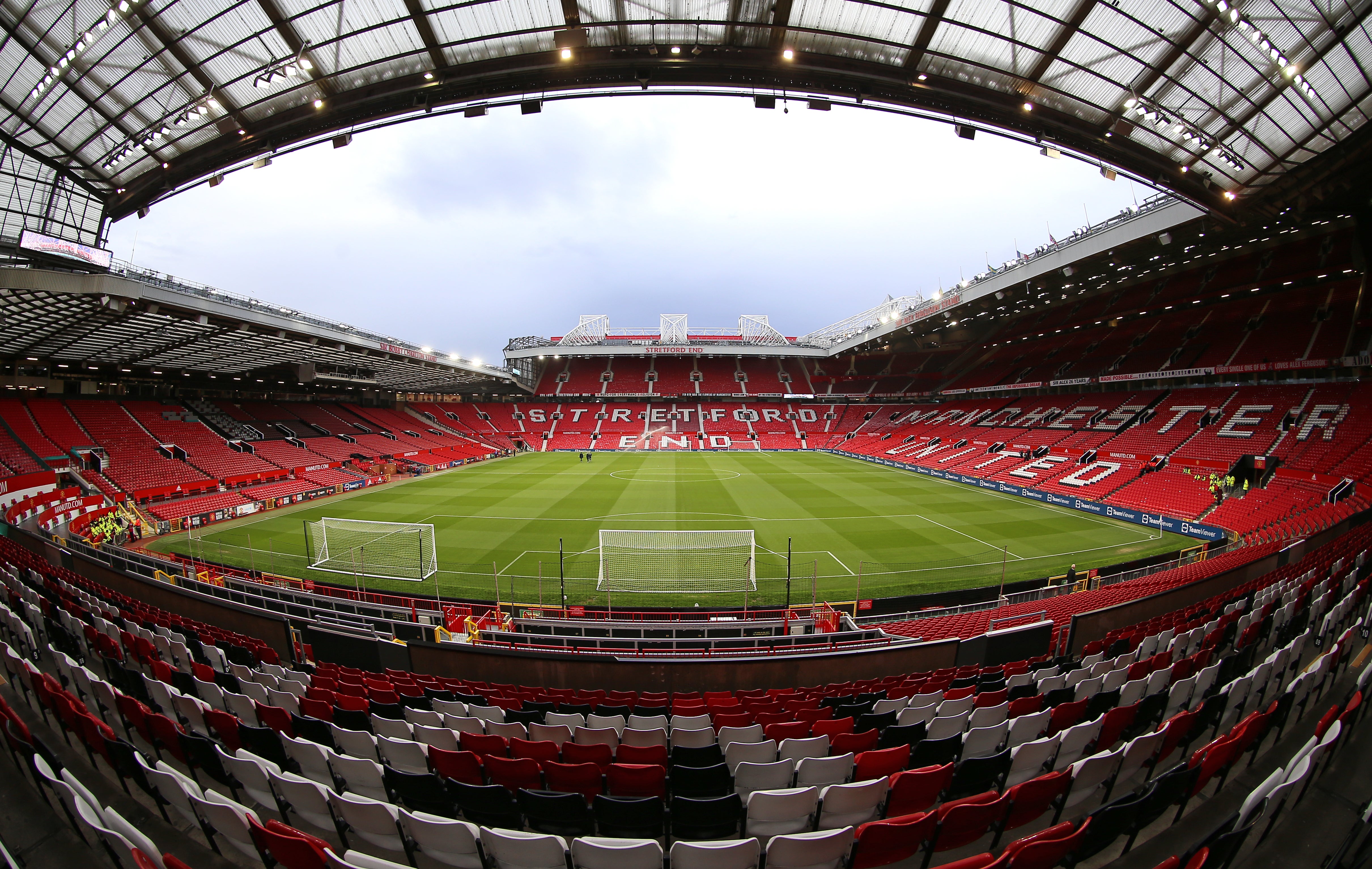 A capacity 74,120 crowd is expected at Old Trafford (Nigel French/PA)