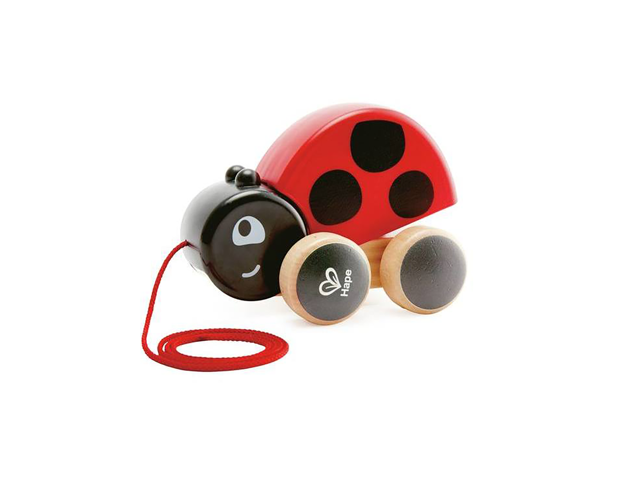 Hape pull along lady bug