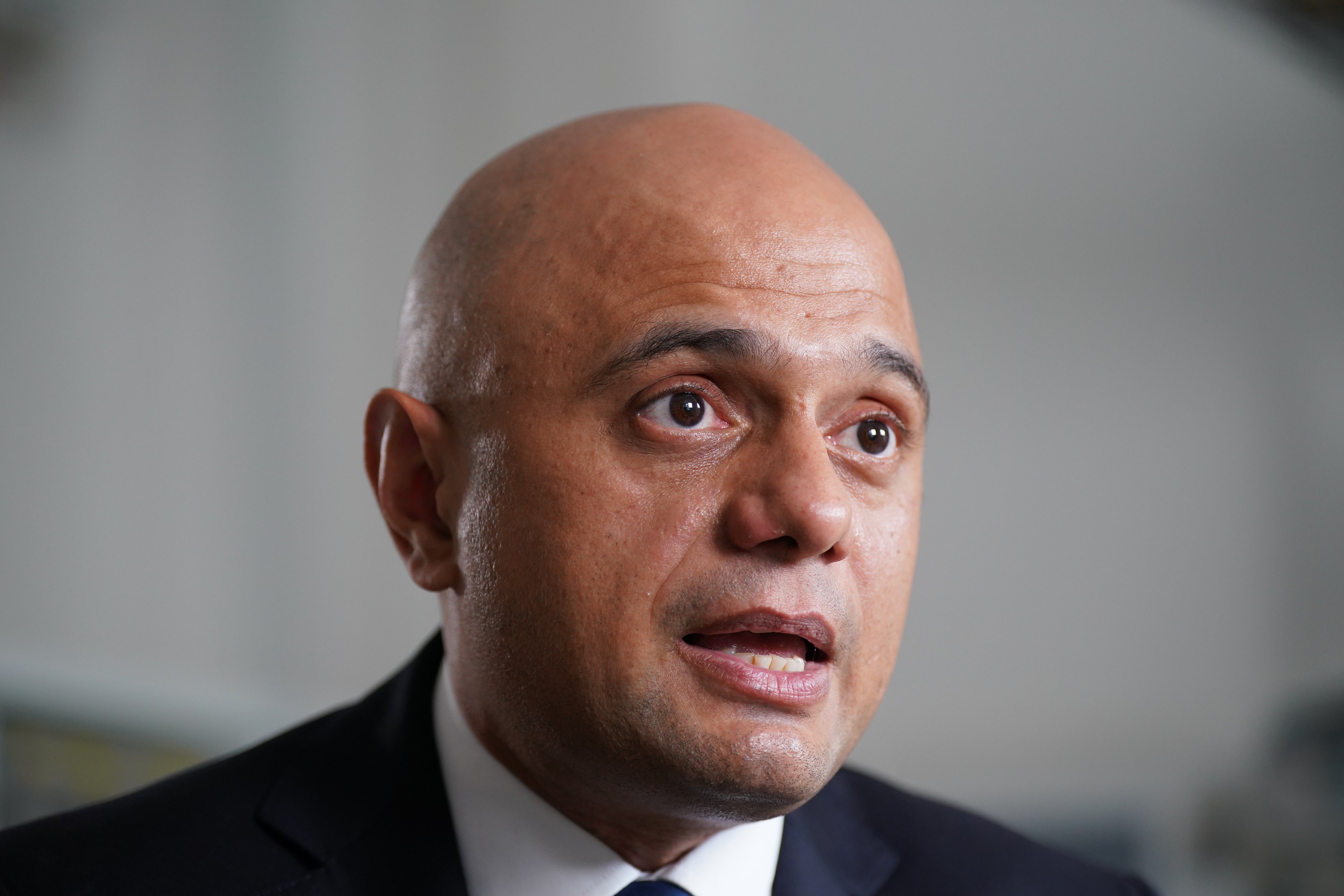 Ex-health secretary Sajid Javid (Yui Mok/PA)