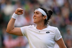 Ons Jabeur overcomes setback to set up Wimbledon semi-final against Tatjana Maria