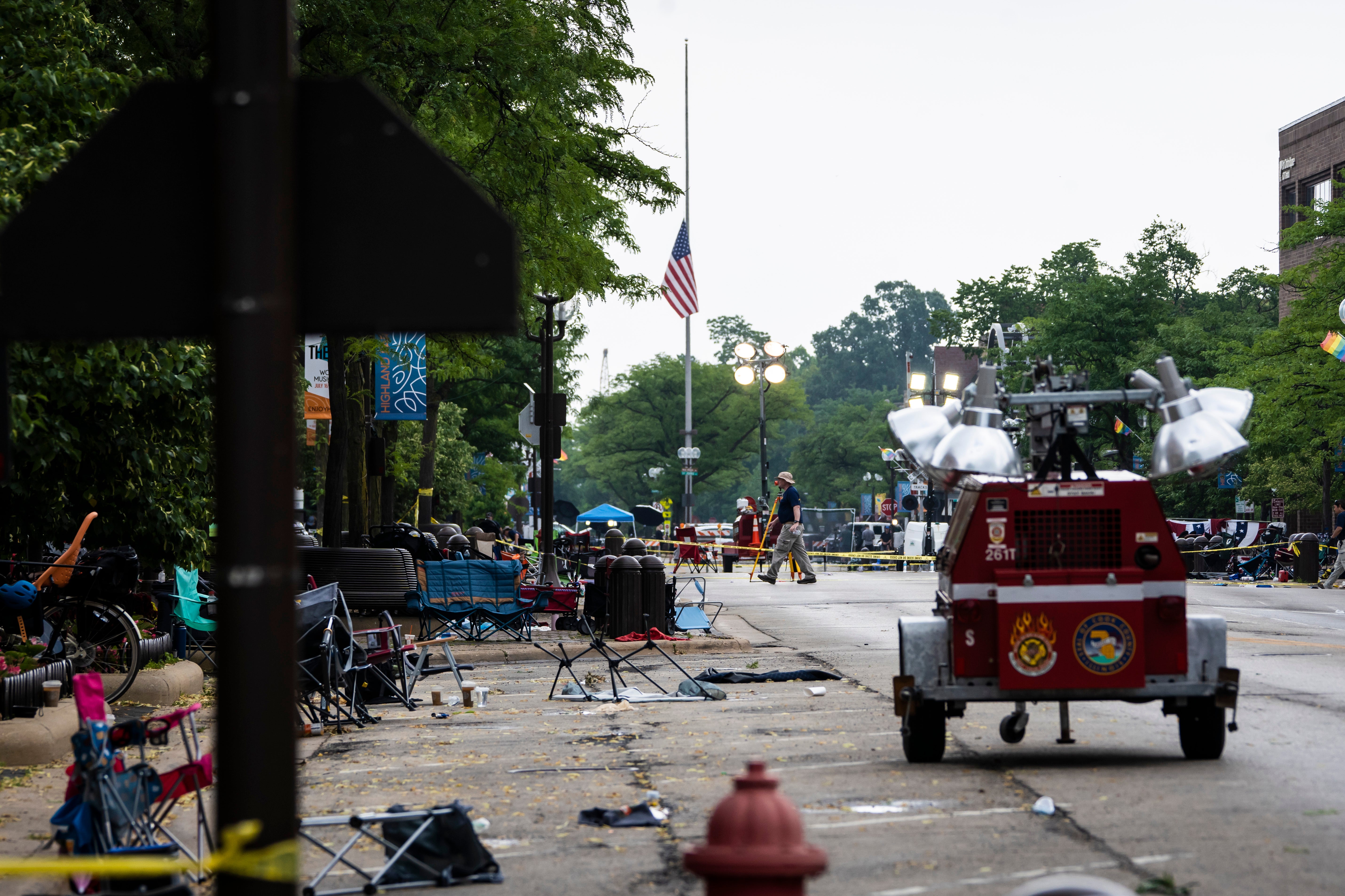 Shooting July Fourth-Parade