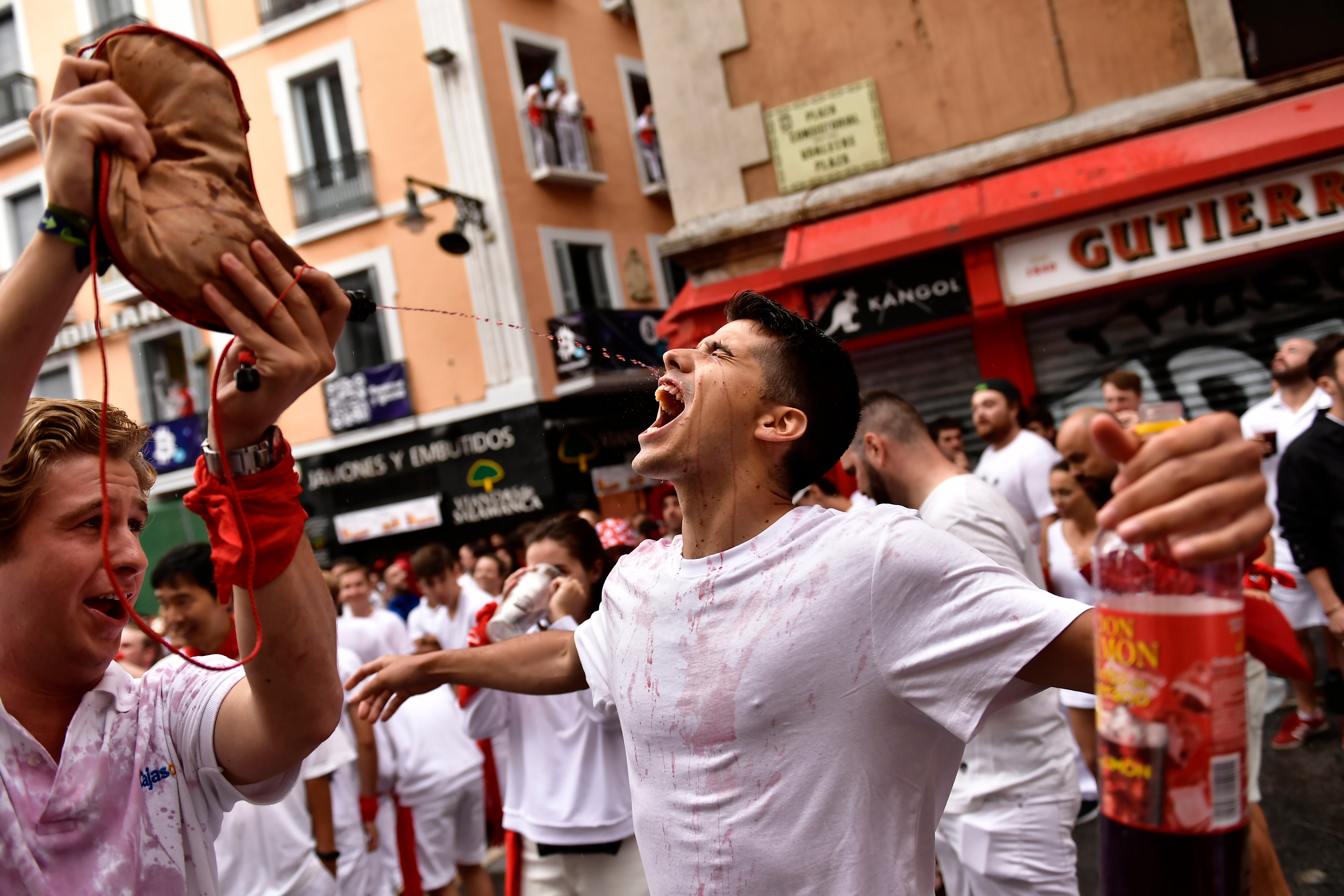 Spain Running of the Bulls
