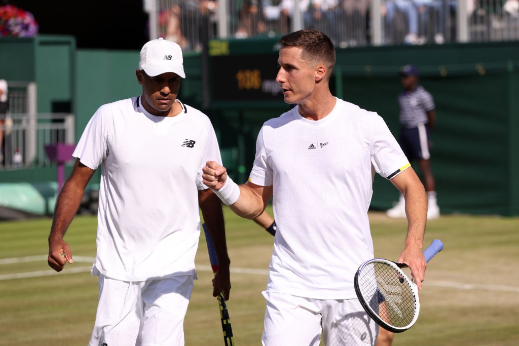 Rajeev Ram and Joe Salisbury are the top seeds in the men’s doubles