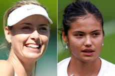 Emma Raducanu told to get advice from Maria Sharapova on dealing with the spotlight