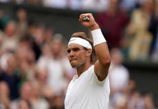 Wimbledon 2022 LIVE: Rafael Nadal wins five-set thriller to set up Nick Kyrgios semi-final