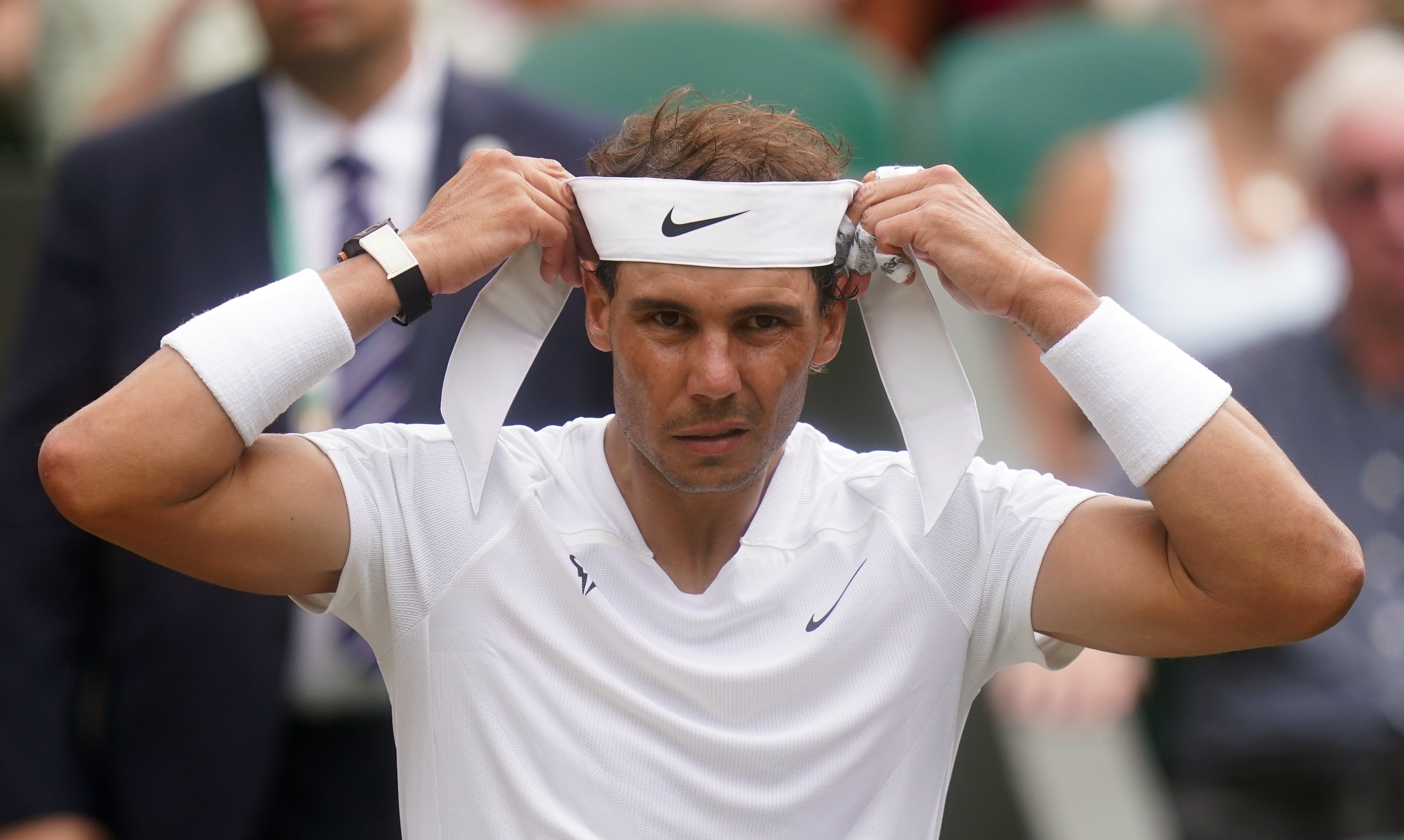 Rafael Nadal marched on into the Wimbledon semi-finals (Adam Davy/PA)