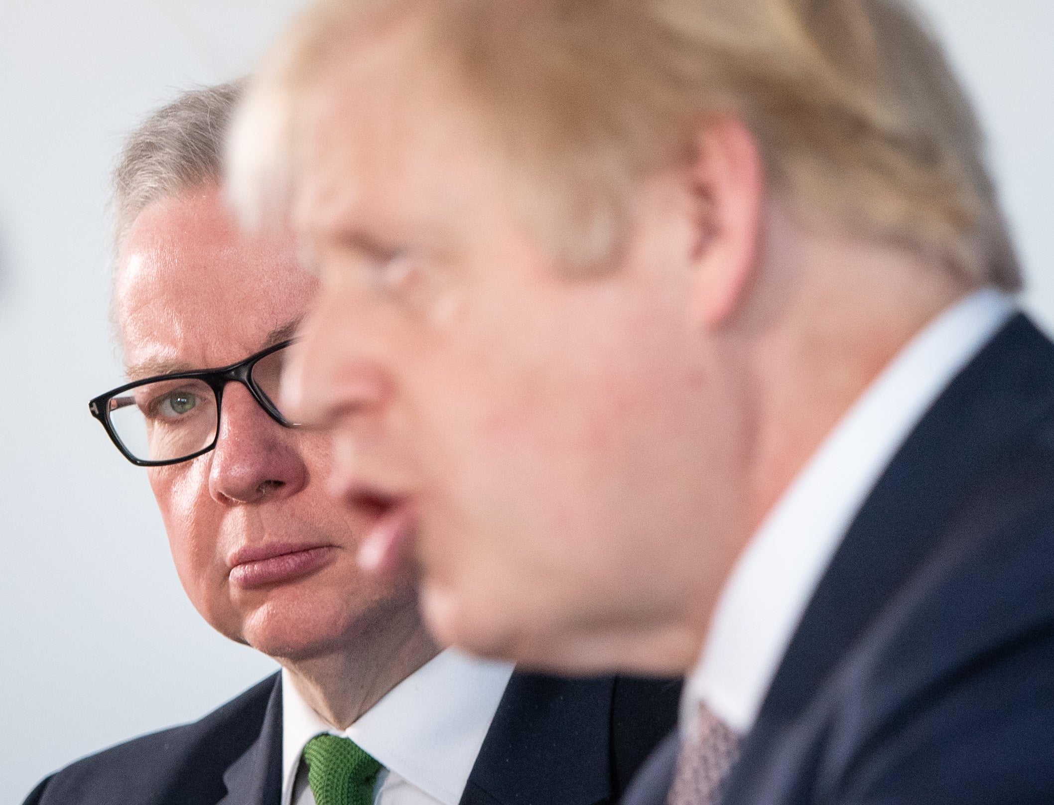 Prime Minister Boris Johnson and Michael Gove (PA)